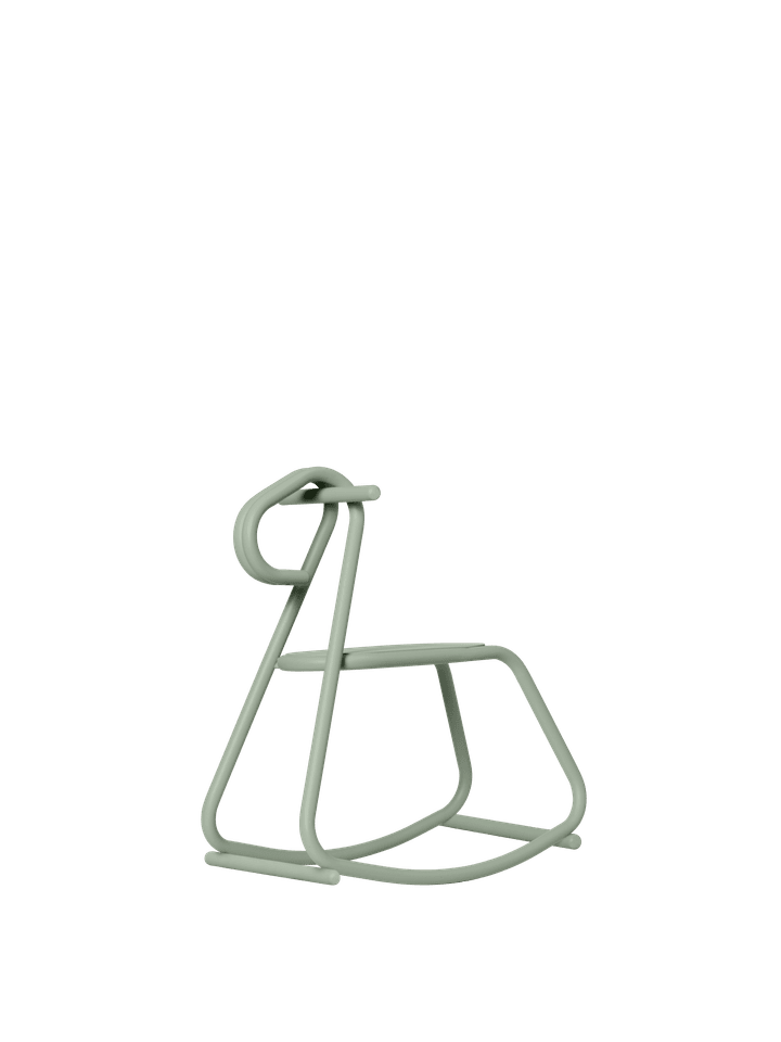 Lussi Rocking Horse  in Tea Green präsentiert im Onlineshop von KAQTU Design AG. Spiele Kids ist von Ferm Living
