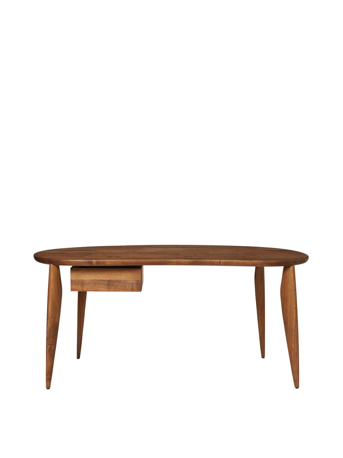 Feve Schreibtisch in Walnut präsentiert im Onlineshop von KAQTU Design AG. Schreibtisch ist von Ferm Living