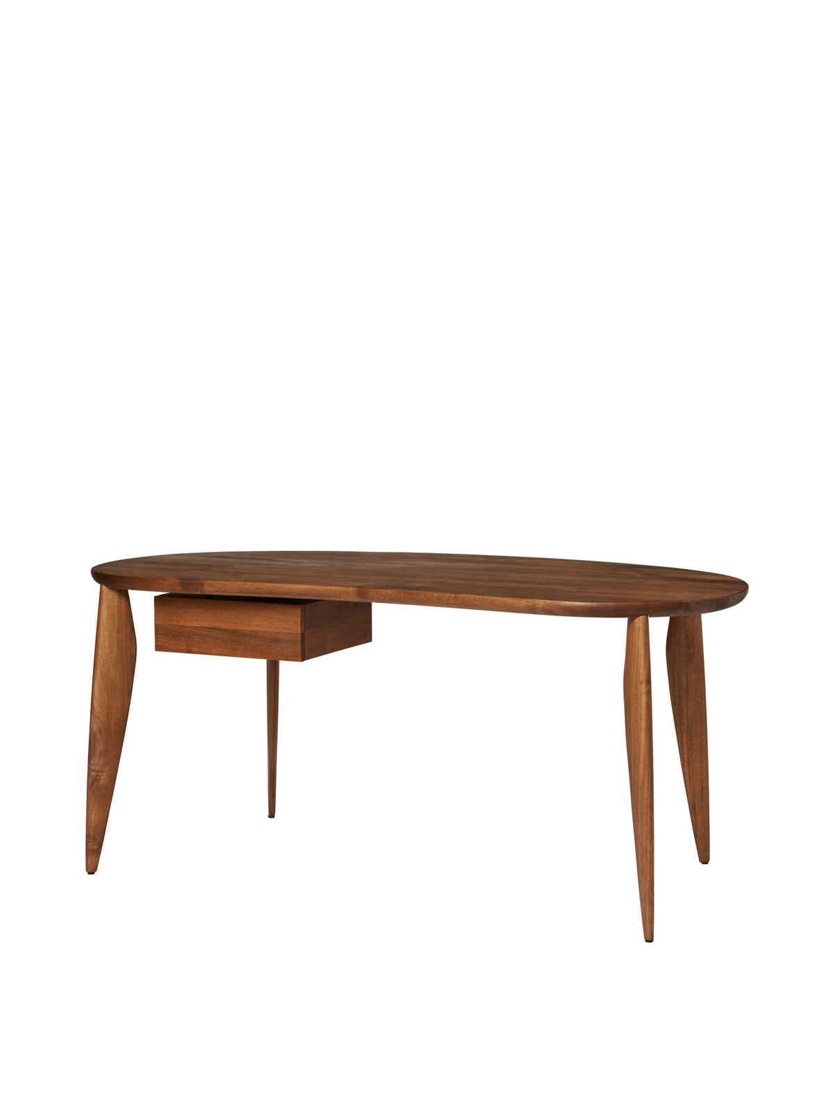 Feve Schreibtisch in Walnut präsentiert im Onlineshop von KAQTU Design AG. Schreibtisch ist von Ferm Living