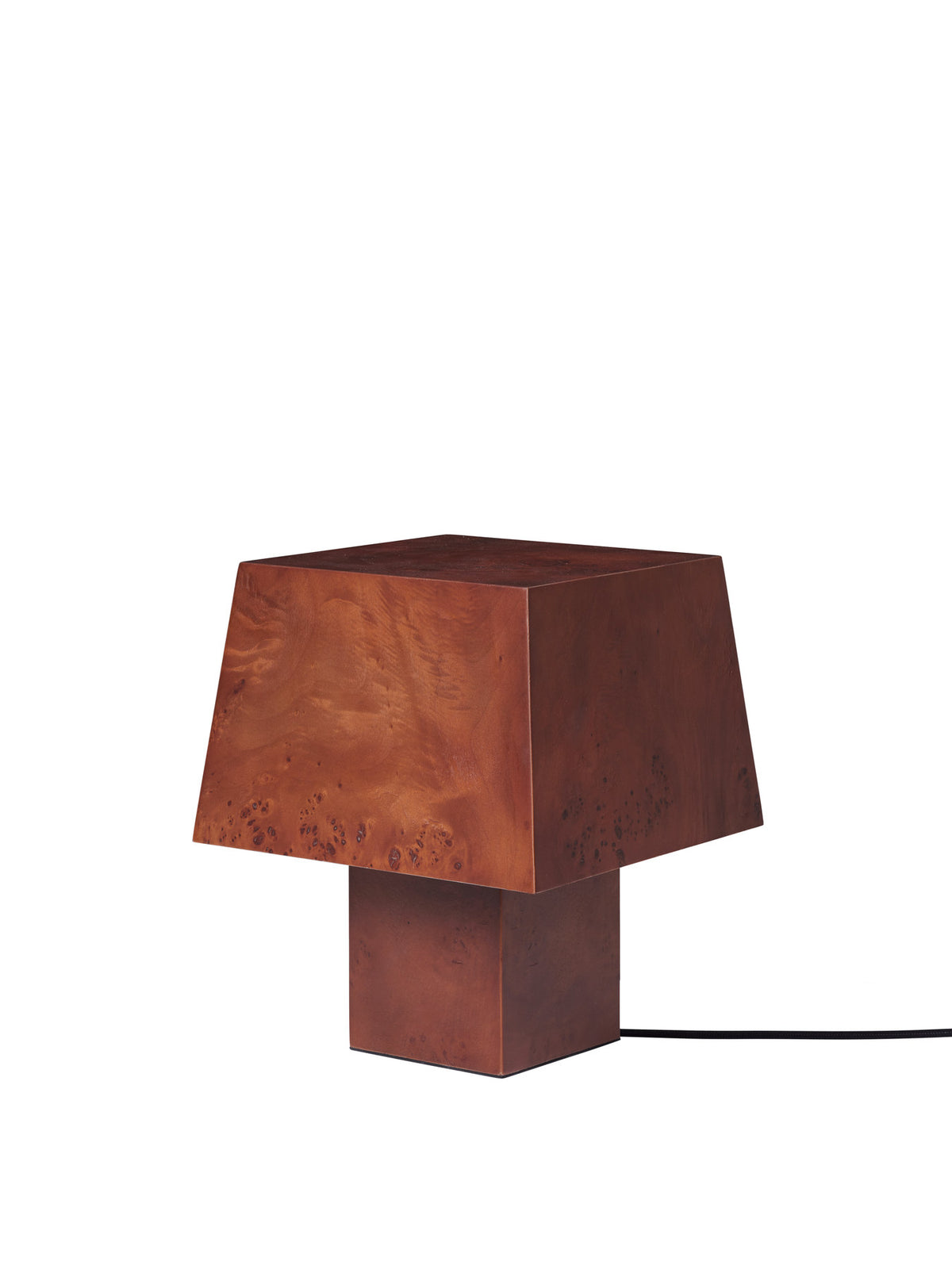 Burl Tischlampe in Dark Stained Burl präsentiert im Onlineshop von KAQTU Design AG. Tischleuchte ist von Ferm Living