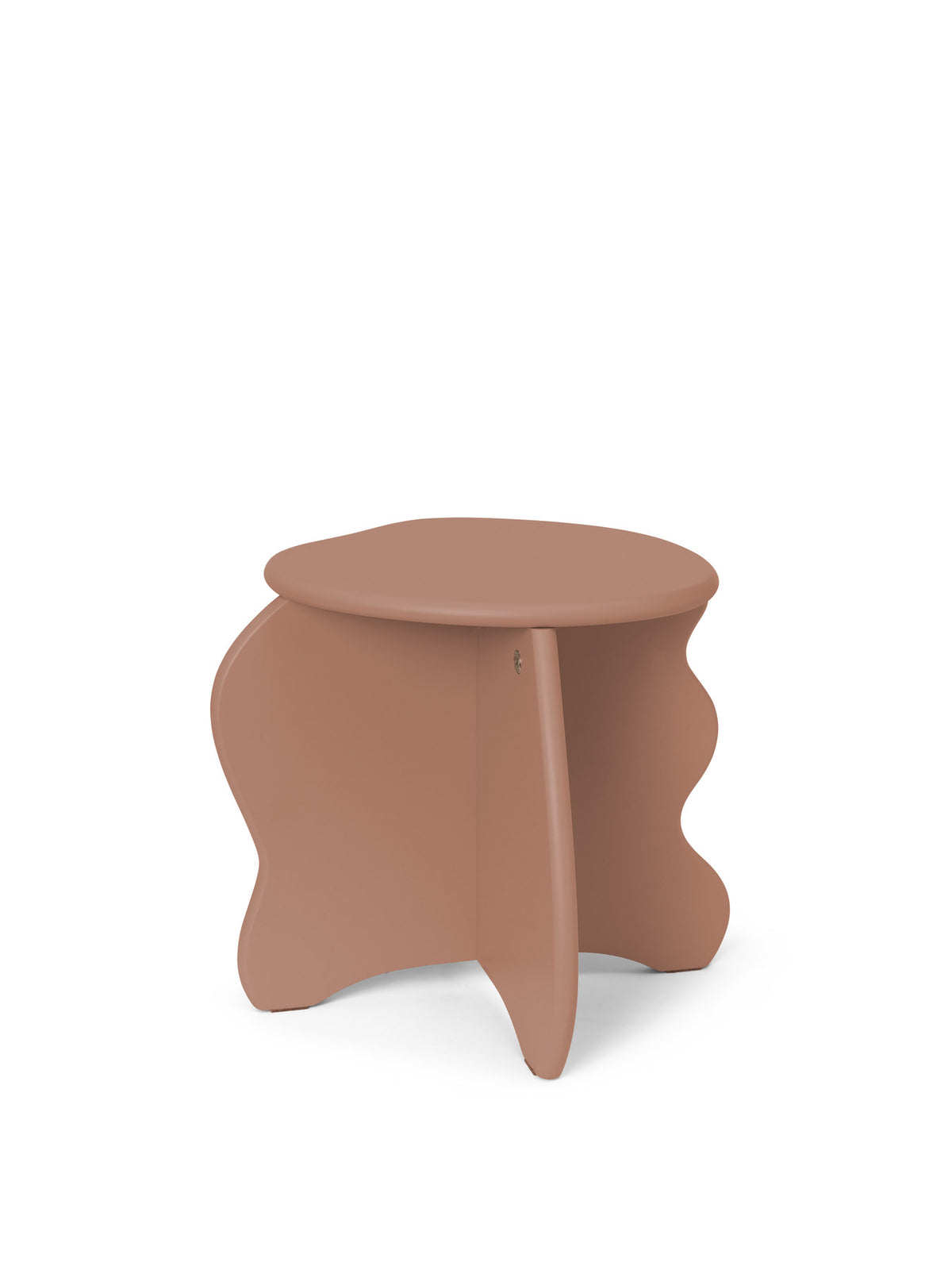 Slope Hocker in Rose präsentiert im Onlineshop von KAQTU Design AG. Hocker ist von Ferm Living
