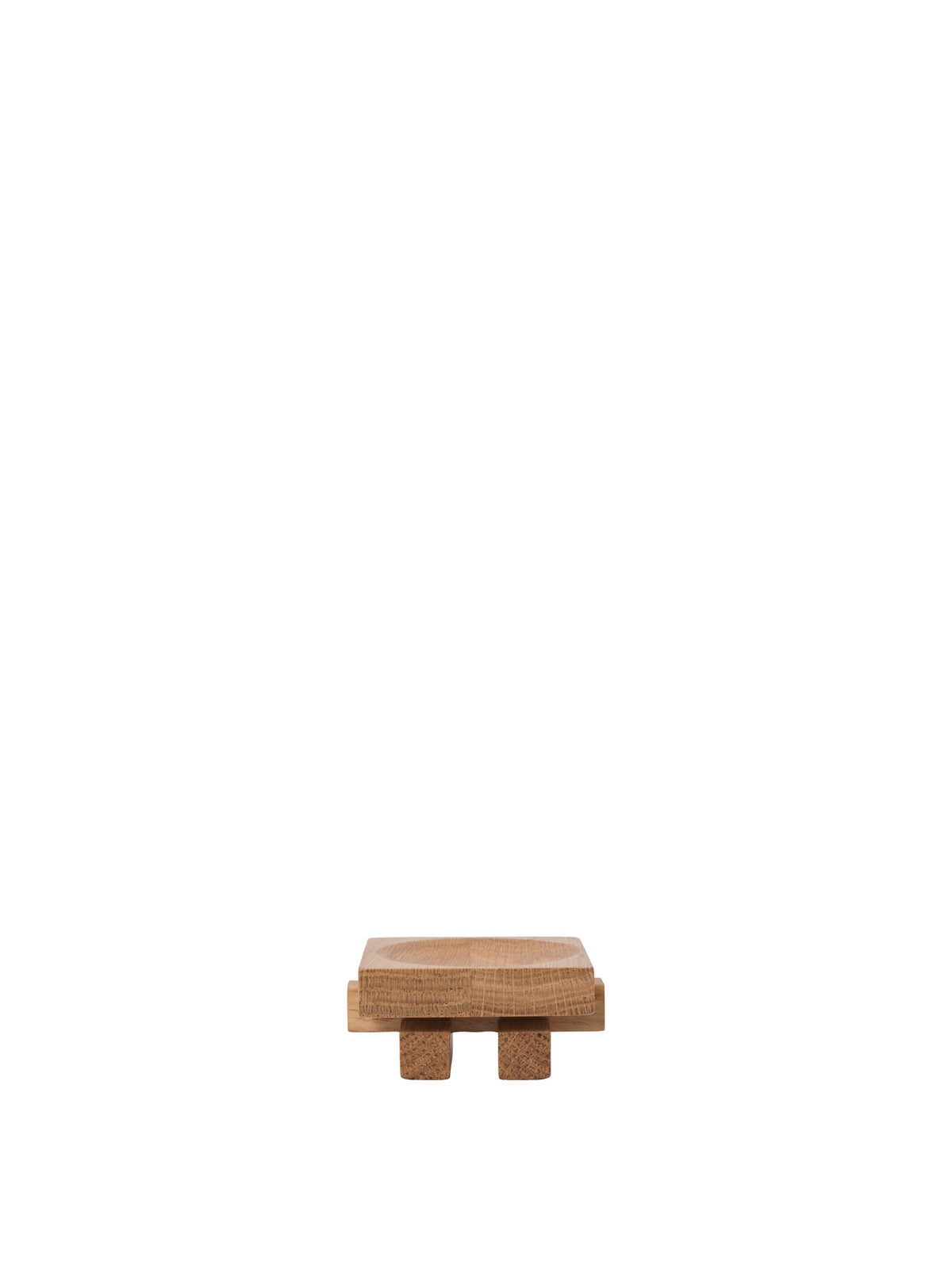 Moku Tray 70 in Natur Eiche präsentiert im Onlineshop von KAQTU Design AG. Tablett ist von Ferm Living