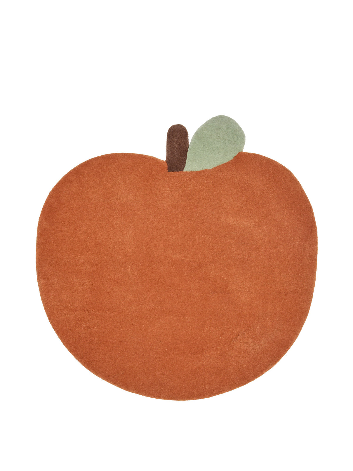 Apple Tufted Rug in Brown Clay präsentiert im Onlineshop von KAQTU Design AG. Teppich ist von Ferm Living