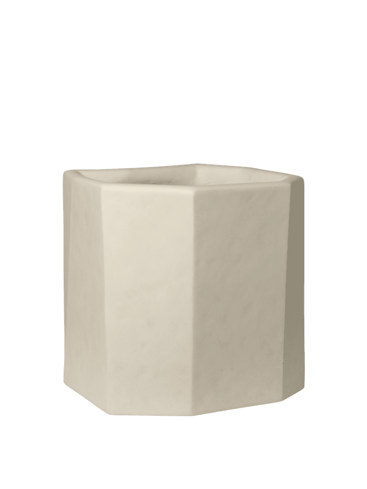 Staffa Pflanzentopf H45  in Ivory präsentiert im Onlineshop von KAQTU Design AG. Pflanzentopf Outdoor ist von Ferm Living