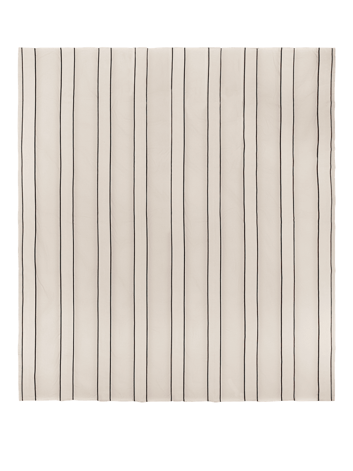 Twill Bettwäsche Double  in Off-white/Black präsentiert im Onlineshop von KAQTU Design AG. Bettwäsche ist von Ferm Living