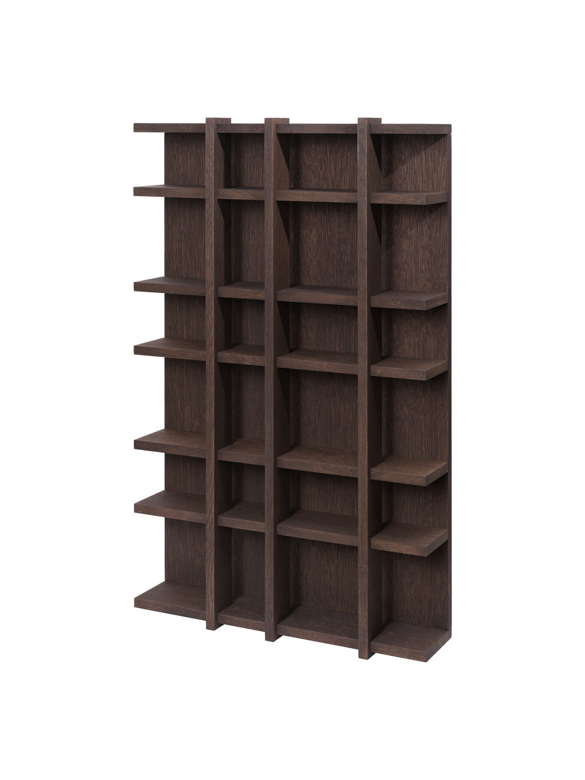 Tilem Wandregal 4x6 in Dunkel gebeizte Eiche präsentiert im Onlineshop von KAQTU Design AG. Wandregal ist von Ferm Living