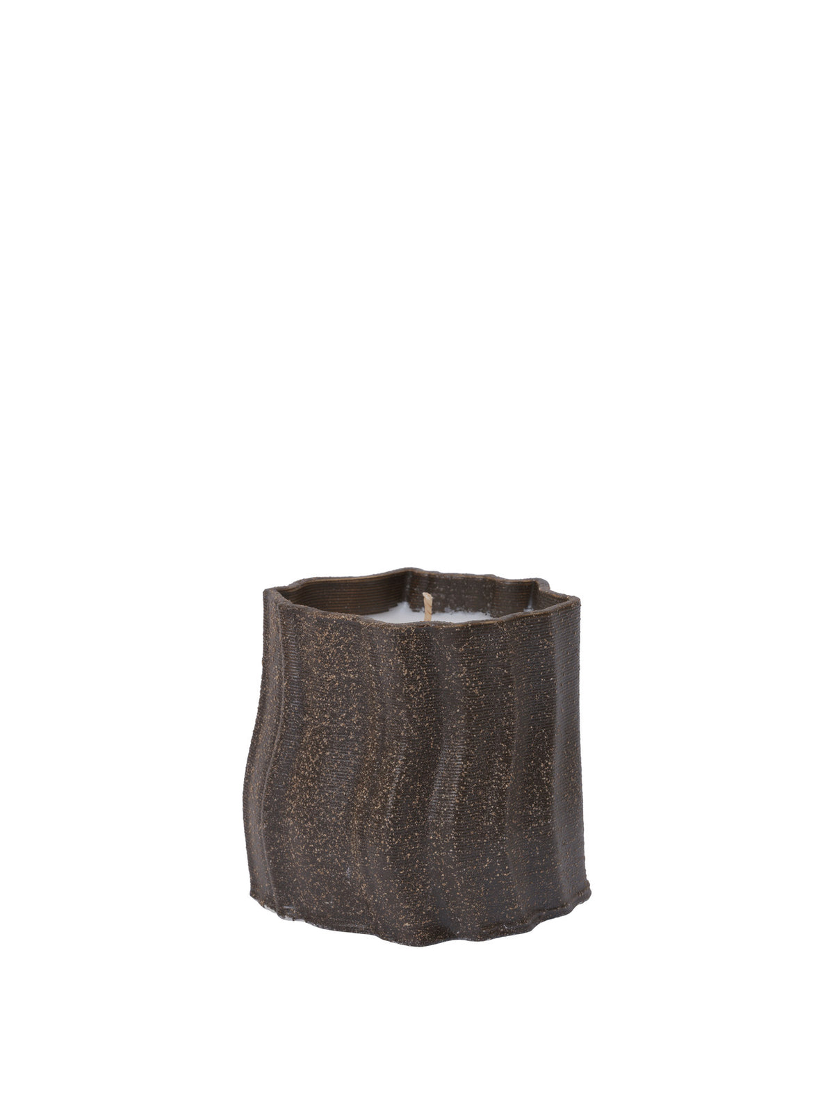 Rylith Scented Candle H9 in Dark Brown präsentiert im Onlineshop von KAQTU Design AG. Duftkerze ist von Ferm Living