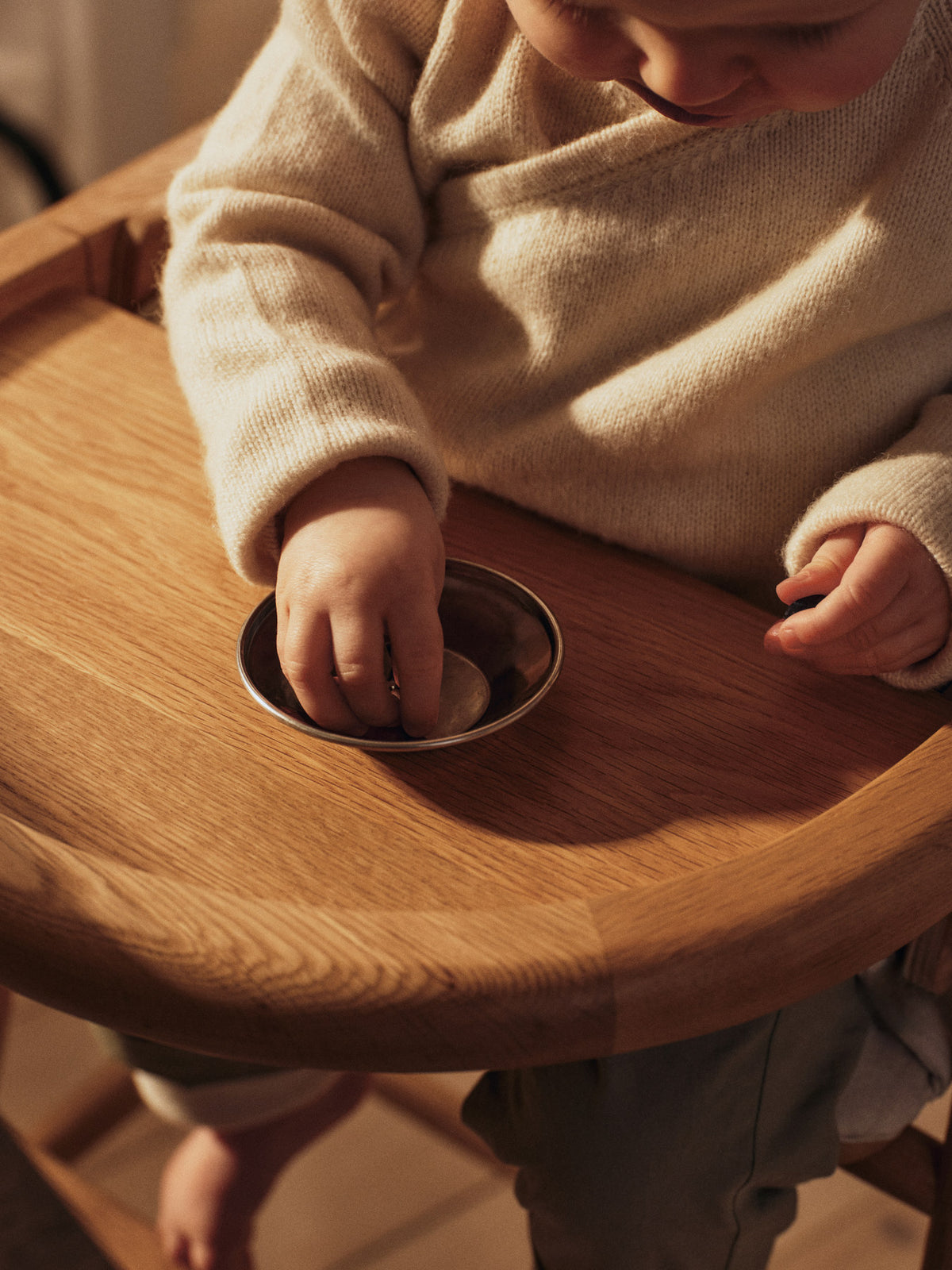 Muru Kindersitz in Natural Oak präsentiert im Onlineshop von KAQTU Design AG. Sitzbank ist von Ferm Living
