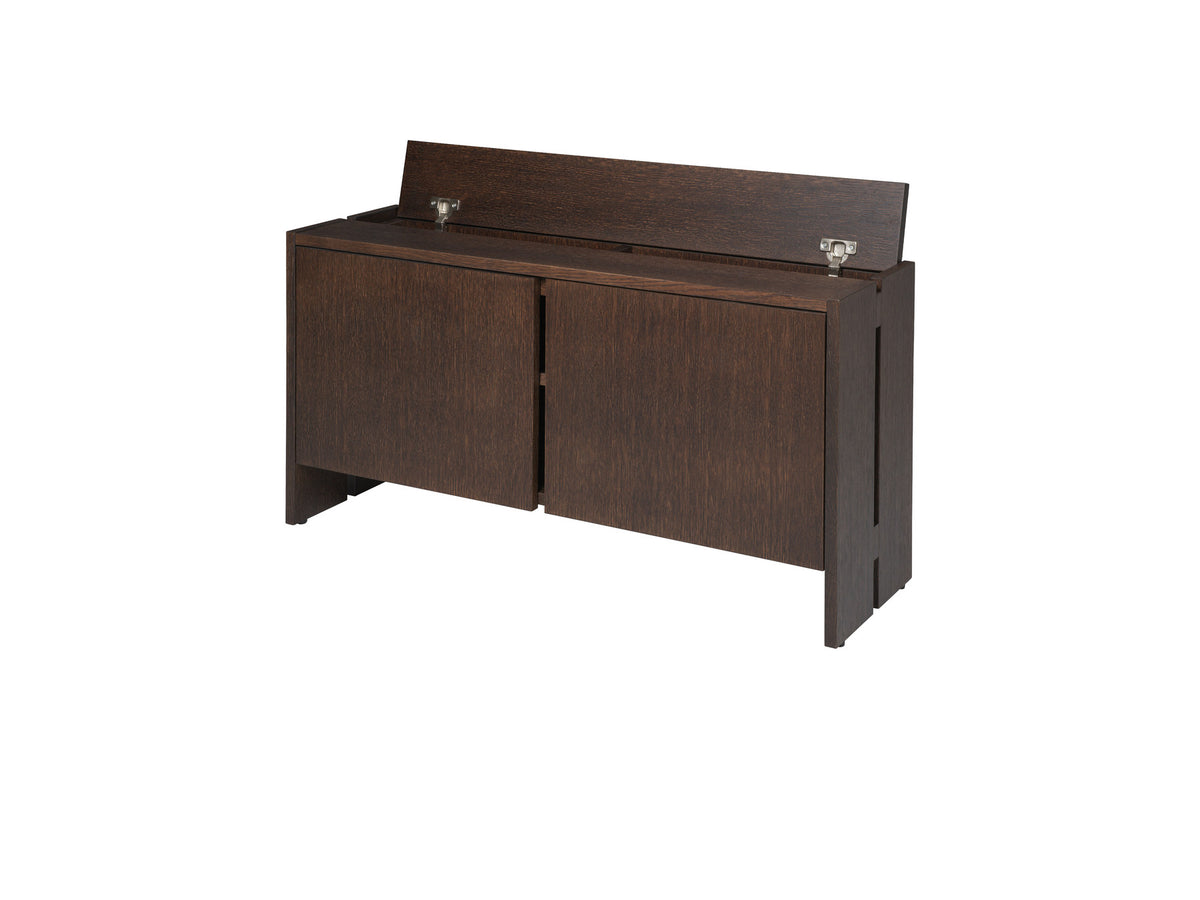 Parcel Hallway Sideboard H50 in Dark Stained Oak präsentiert im Onlineshop von KAQTU Design AG. Sideboard ist von Ferm Living