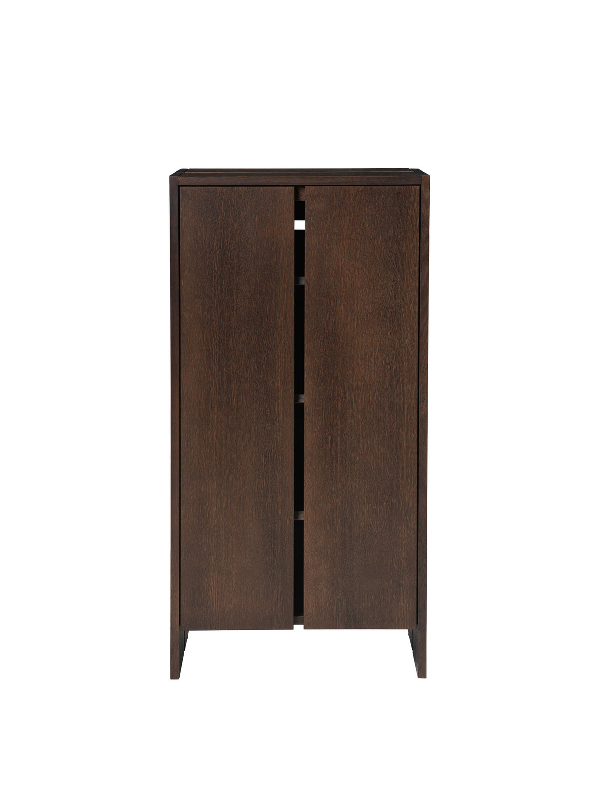 Parcel Hallway Cabinet H110 in Dark Stained Oak präsentiert im Onlineshop von KAQTU Design AG. Cabinet ist von Ferm Living