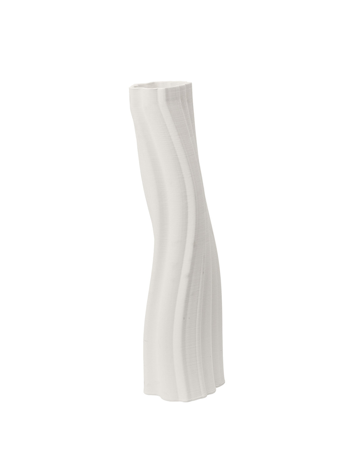 Rylith Floor Vase H70 in Off-White präsentiert im Onlineshop von KAQTU Design AG. Vase ist von Ferm Living