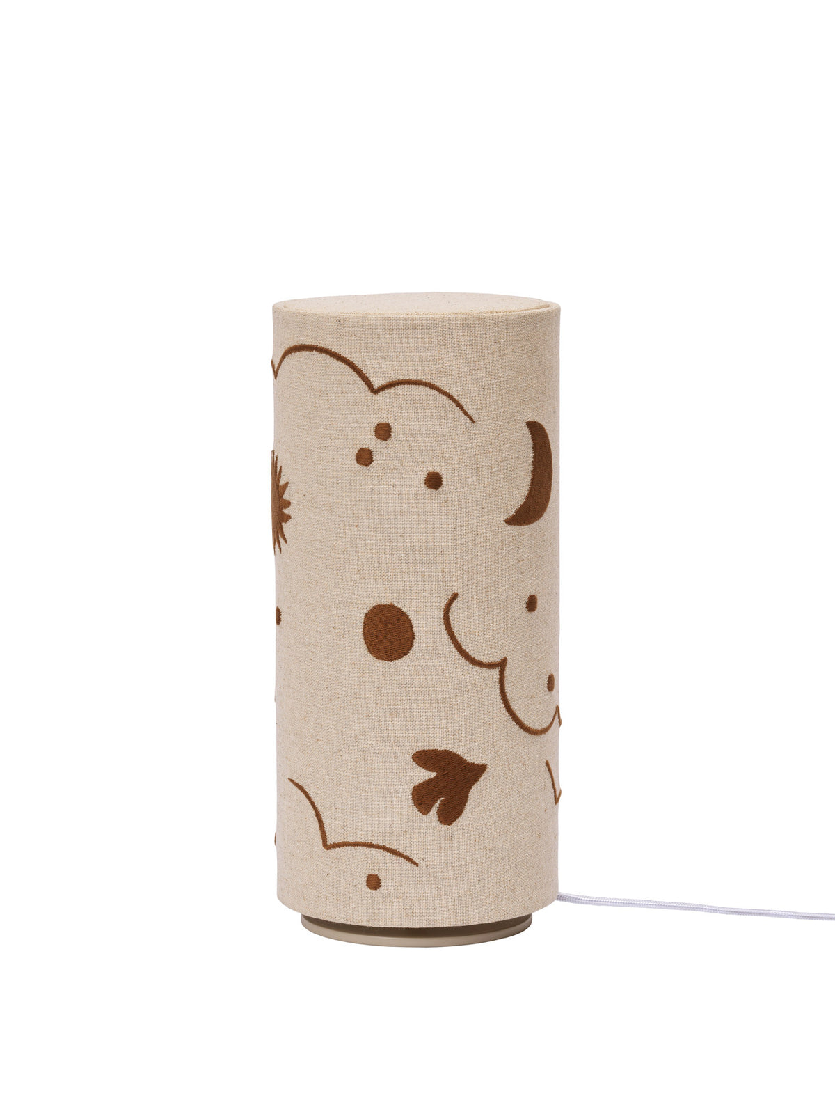 Skye Tischlampe in Natural/Bronze präsentiert im Onlineshop von KAQTU Design AG. Tischleuchte ist von Ferm Living