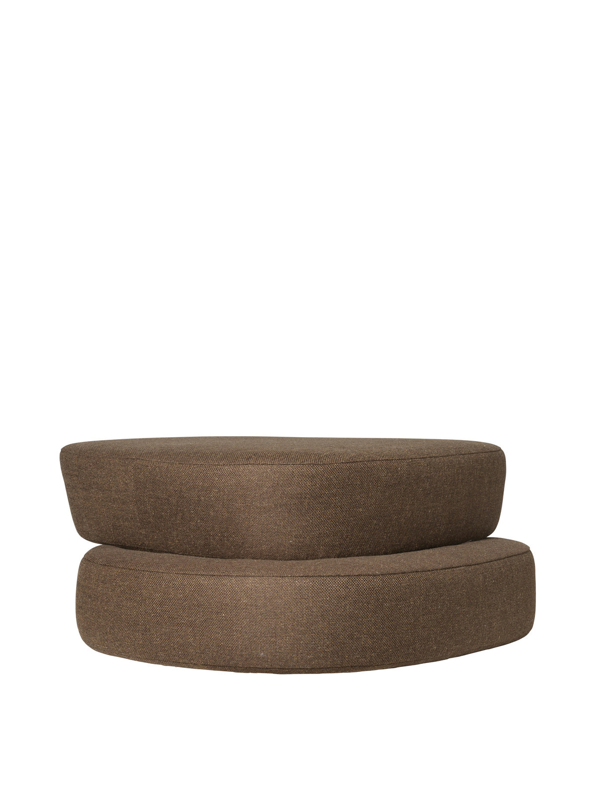 Plyo Ottoman Staple in Dark Brown präsentiert im Onlineshop von KAQTU Design AG. Ottoman ist von Ferm Living