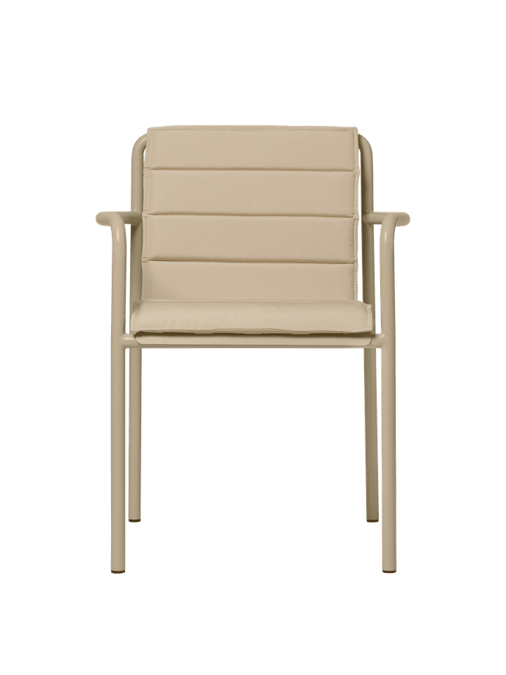 Elegantes Dapple Kissen für Esszimmerstühle von Ferm Living, ideal für den Gartenbereich, in stilvollem Cashmere-Design.