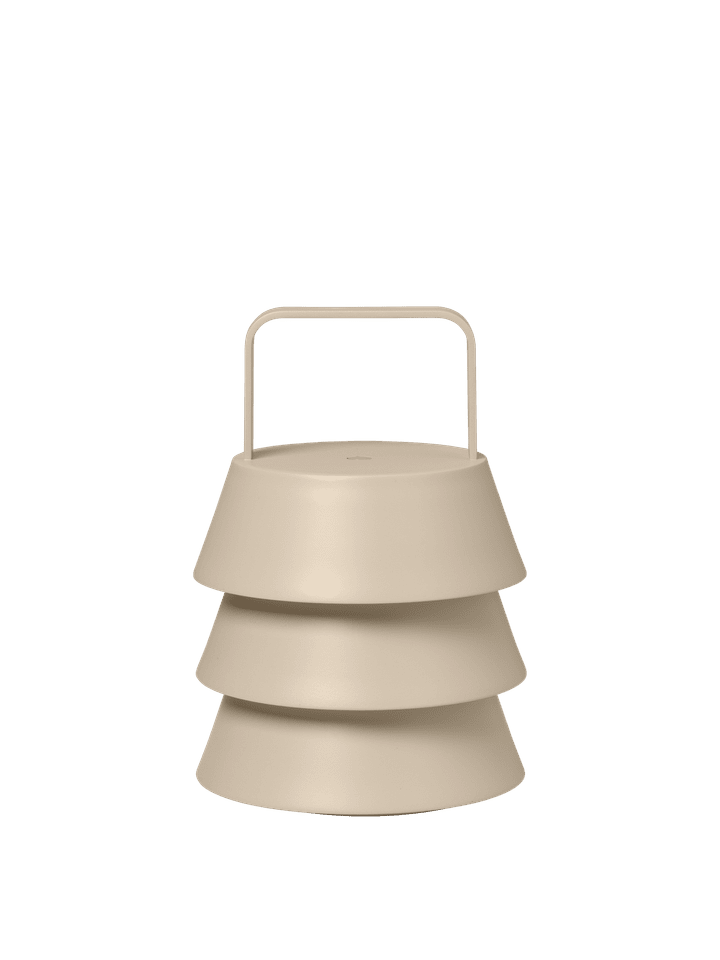 Luver tragbare Tischlampe  in Cashmere präsentiert im Onlineshop von KAQTU Design AG. Tischleuchte ist von Ferm Living