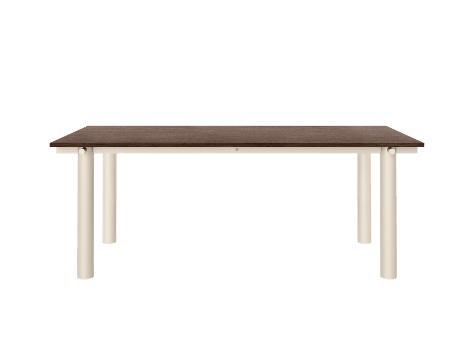 Atura Esstisch 200 x 90  in Light Cashmere/Dark Stained Oak präsentiert im Onlineshop von KAQTU Design AG. Esstisch ist von Ferm Living