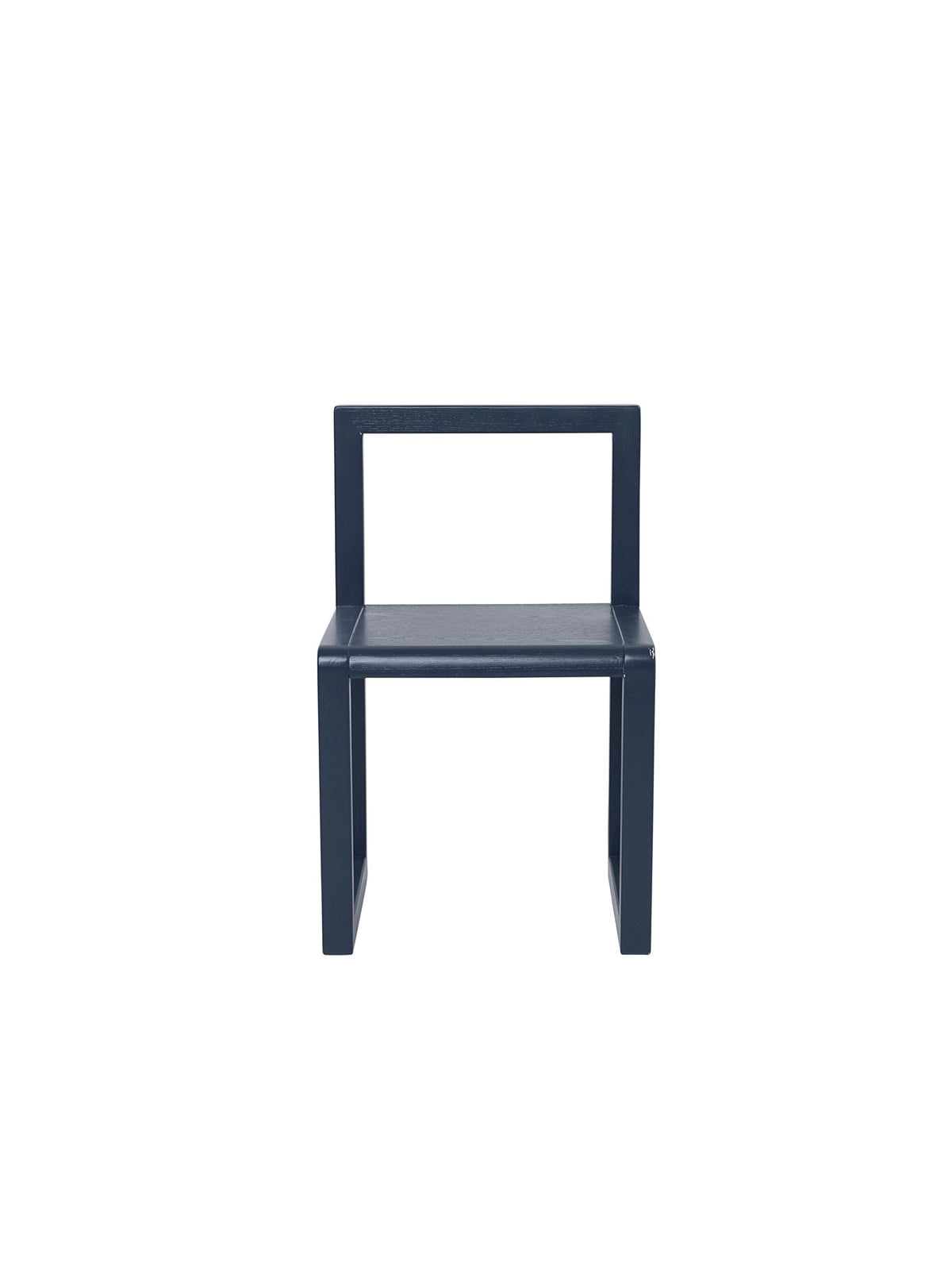 Little Architect Stuhl in Dunkelblau präsentiert im Onlineshop von KAQTU Design AG. Stuhl ist von Ferm Living