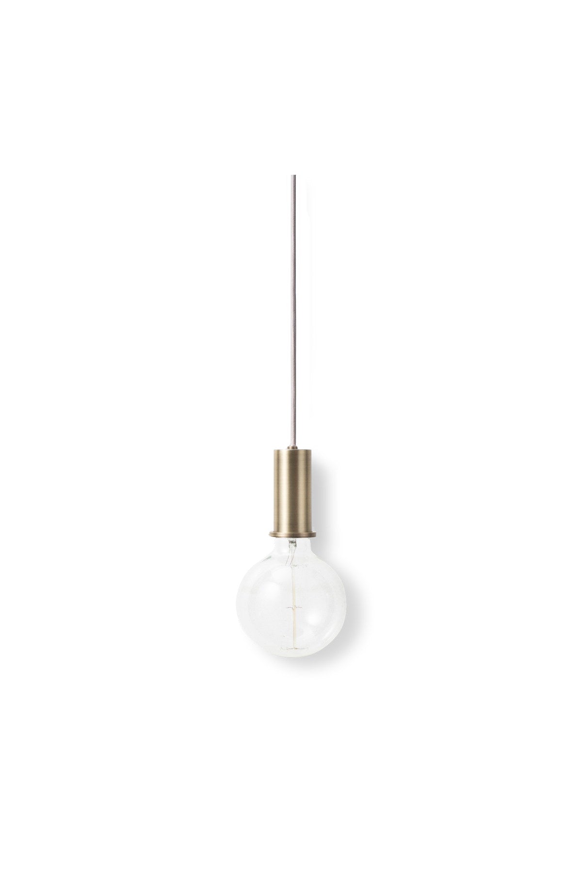 Collect Pendellampe tief in Messing präsentiert im Onlineshop von KAQTU Design AG. Pendelleuchte ist von Ferm Living