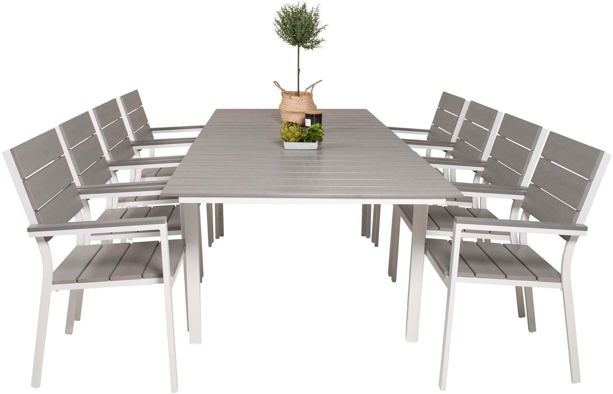 Venture Home Levels: Flexibles Outdoor-Tischset für 8 Personen.