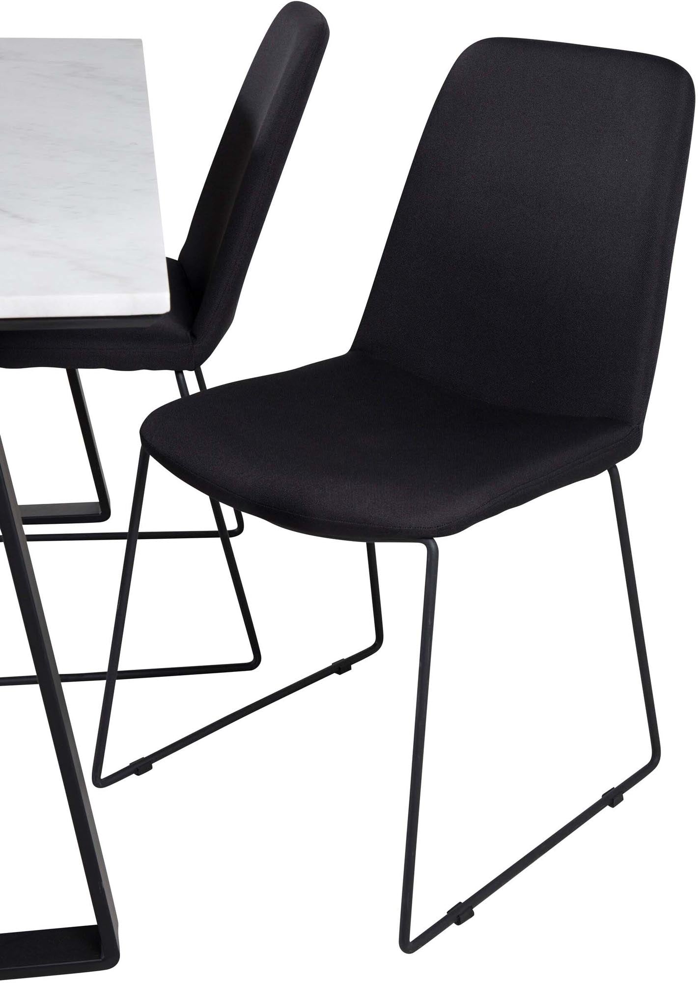 Modernes Esszimmerset mit 140cm Tisch und 4 Stühlen von Venture Home.