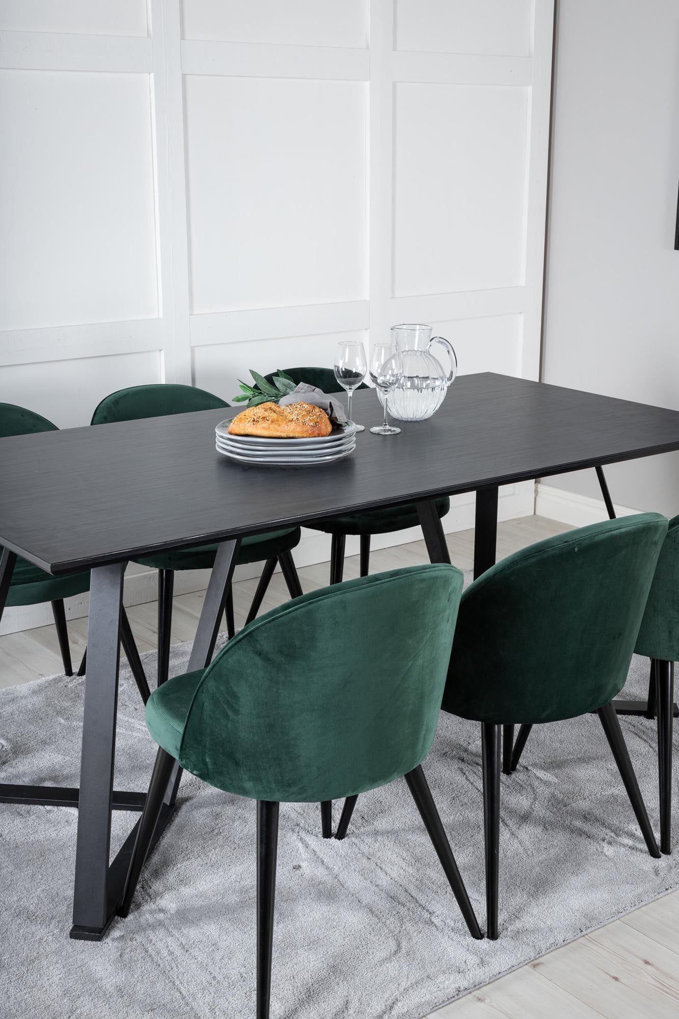 Marina Esszimmerset Velvet: Luxuriöses Ambiente für Ihr Zuhause.