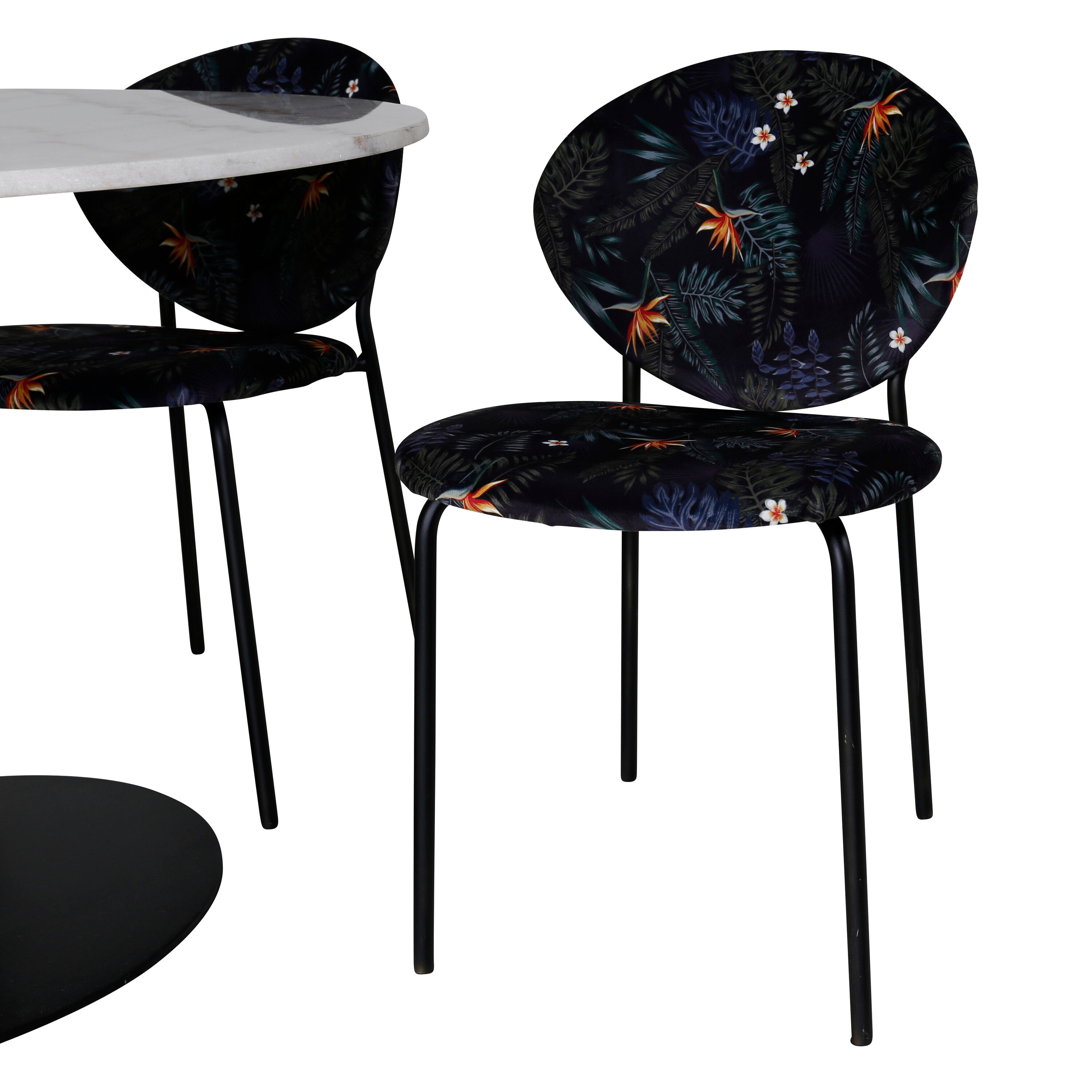 Estelle Esstisch mit Vault Stühlen in  präsentiert im Onlineshop von KAQTU Design AG. Bartischset ist von Venture Home