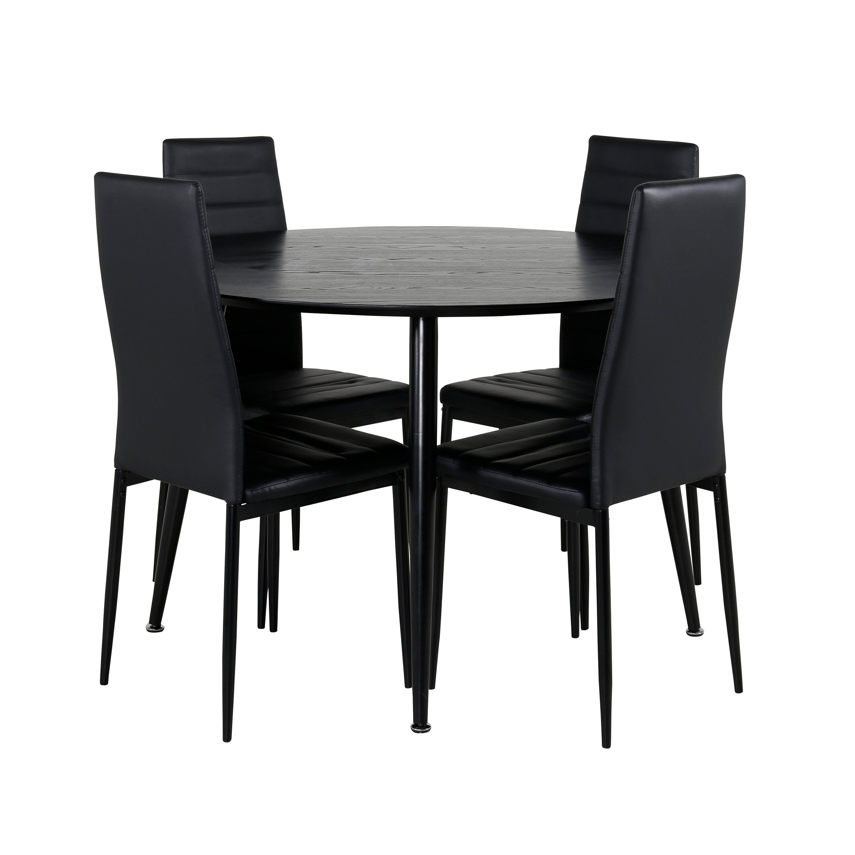 Dipp Esstisch mit Slim Stühlen in  präsentiert im Onlineshop von KAQTU Design AG. Bartischset ist von Venture Home
