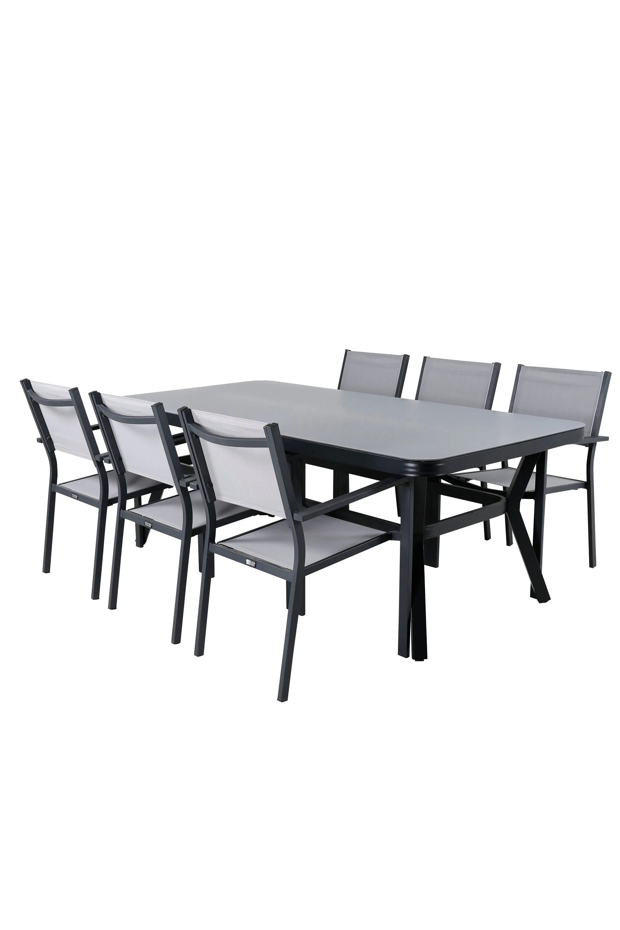 Stilvolles Virya Esszimmer Set mit 6 Stühlen von Venture Home.