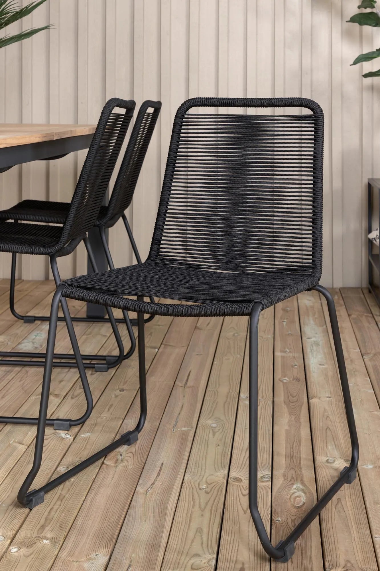 Panama Gartentischset Lindos, 6-teilig, ausziehbar, modernes Design, langlebig, perfekt für stilvolle Außenbereiche.