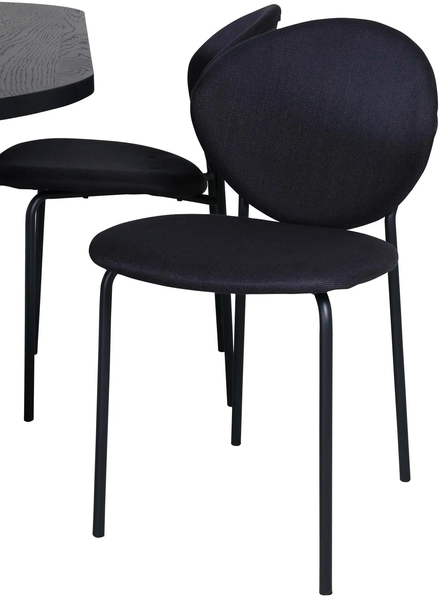 Stilvolles Bianca Esszimmerset 200cm mit 4 Stühlen von Venture Home.