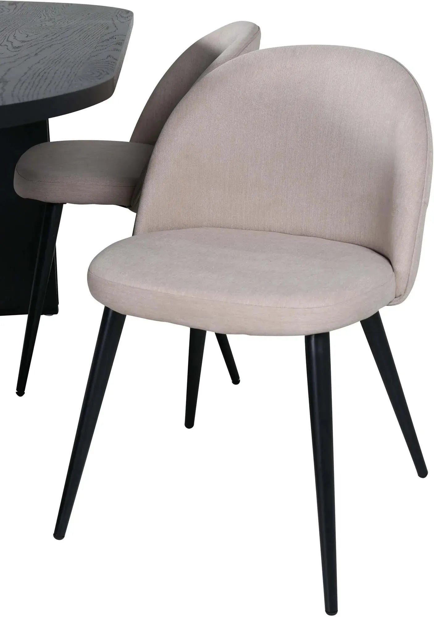 Bianca Esszimmerset: 200cm Tisch & 4 Stühle für stilvolles Wohnen.