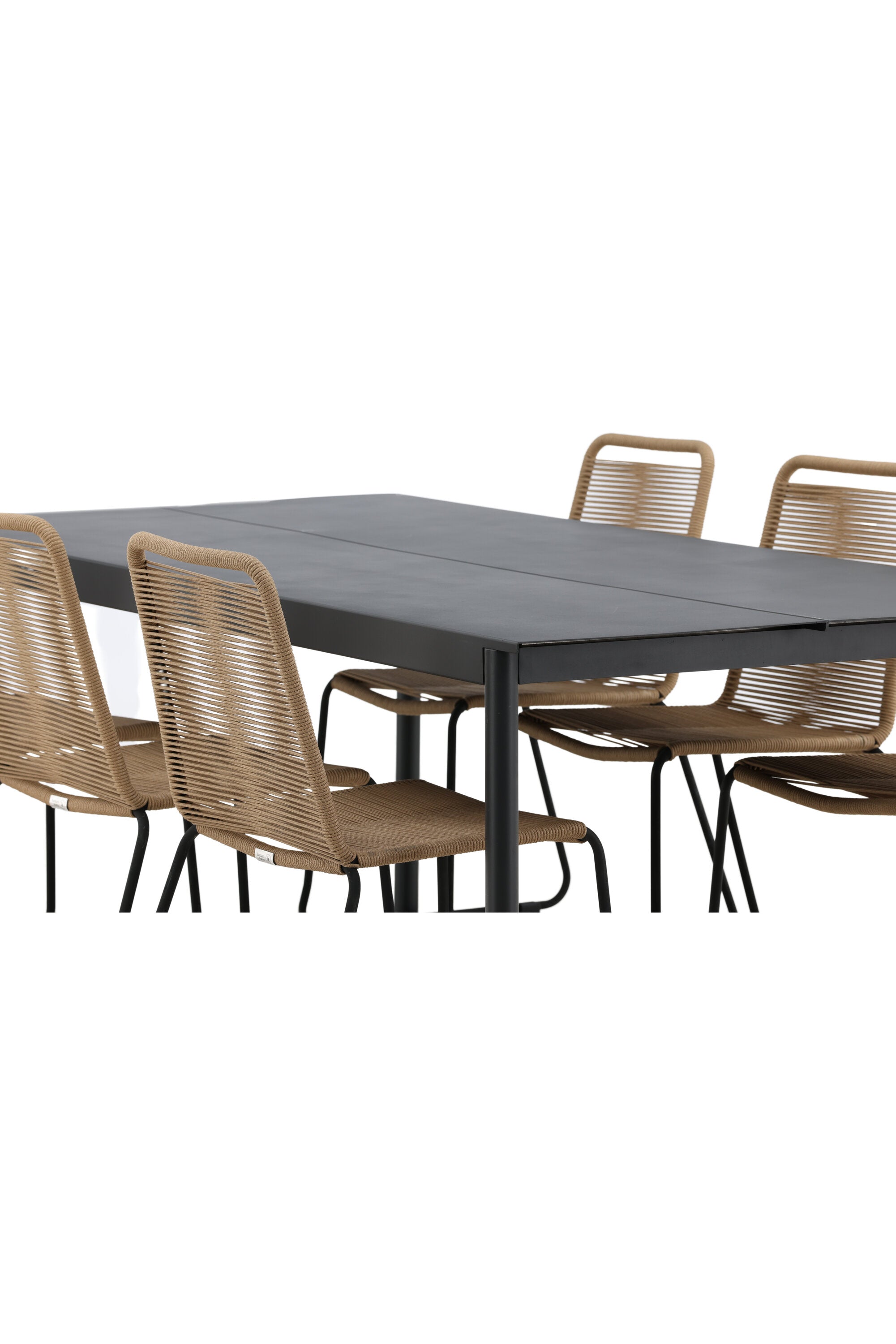 Modena Esszimmer Set in Schwarz präsentiert im Onlineshop von KAQTU Design AG. Esszimmerset ist von Venture Home