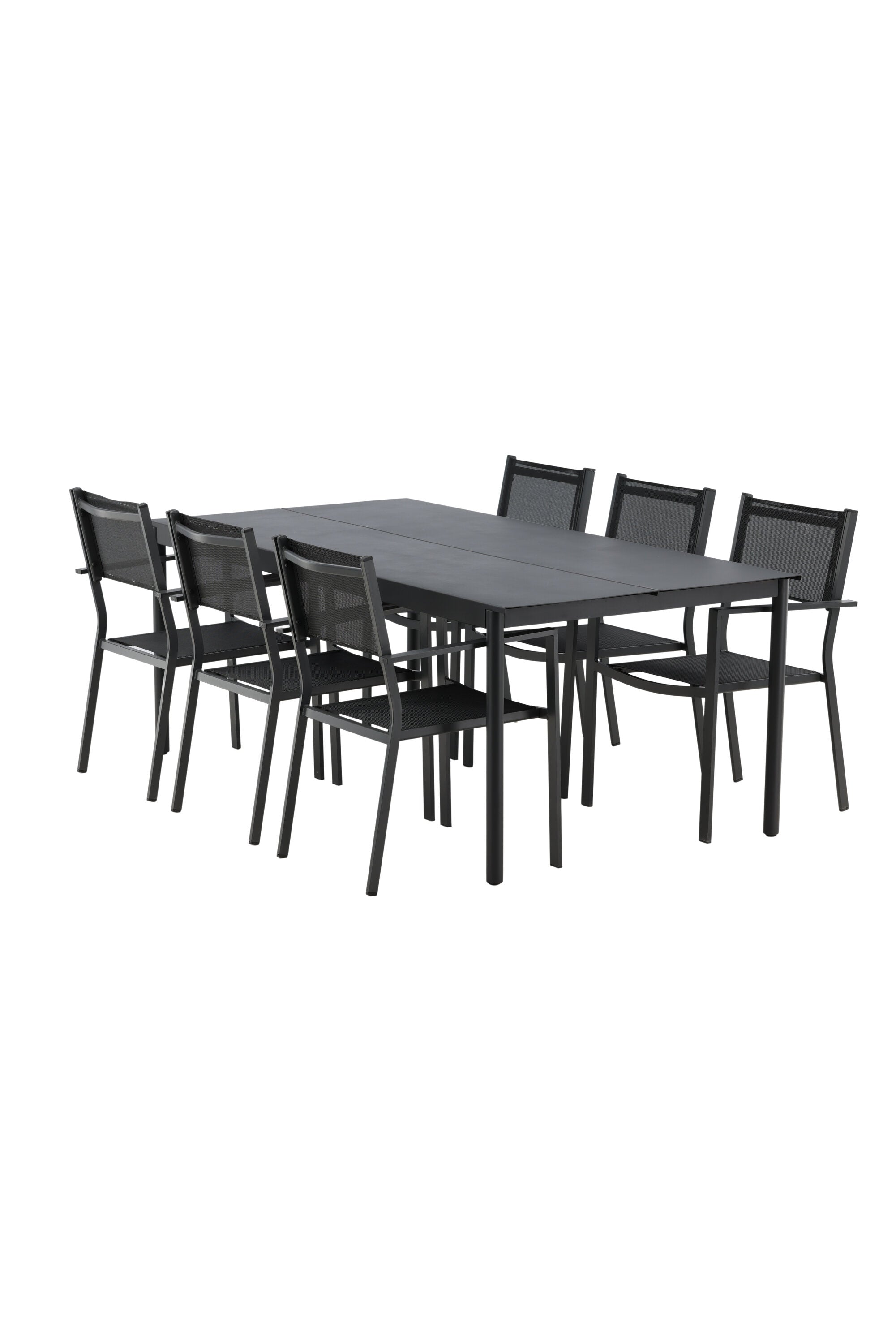 Modena Esszimmer Set in Schwarz präsentiert im Onlineshop von KAQTU Design AG. Esszimmerset ist von Venture Home