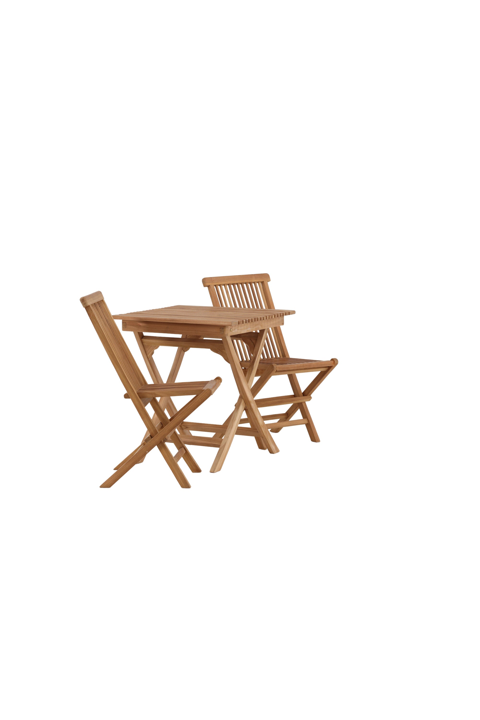Ghana Outdoor-Tischset + Kenya ohne Armlehne 70cm/2St. in Natur präsentiert im Onlineshop von KAQTU Design AG. Gartentischset ist von Venture Home