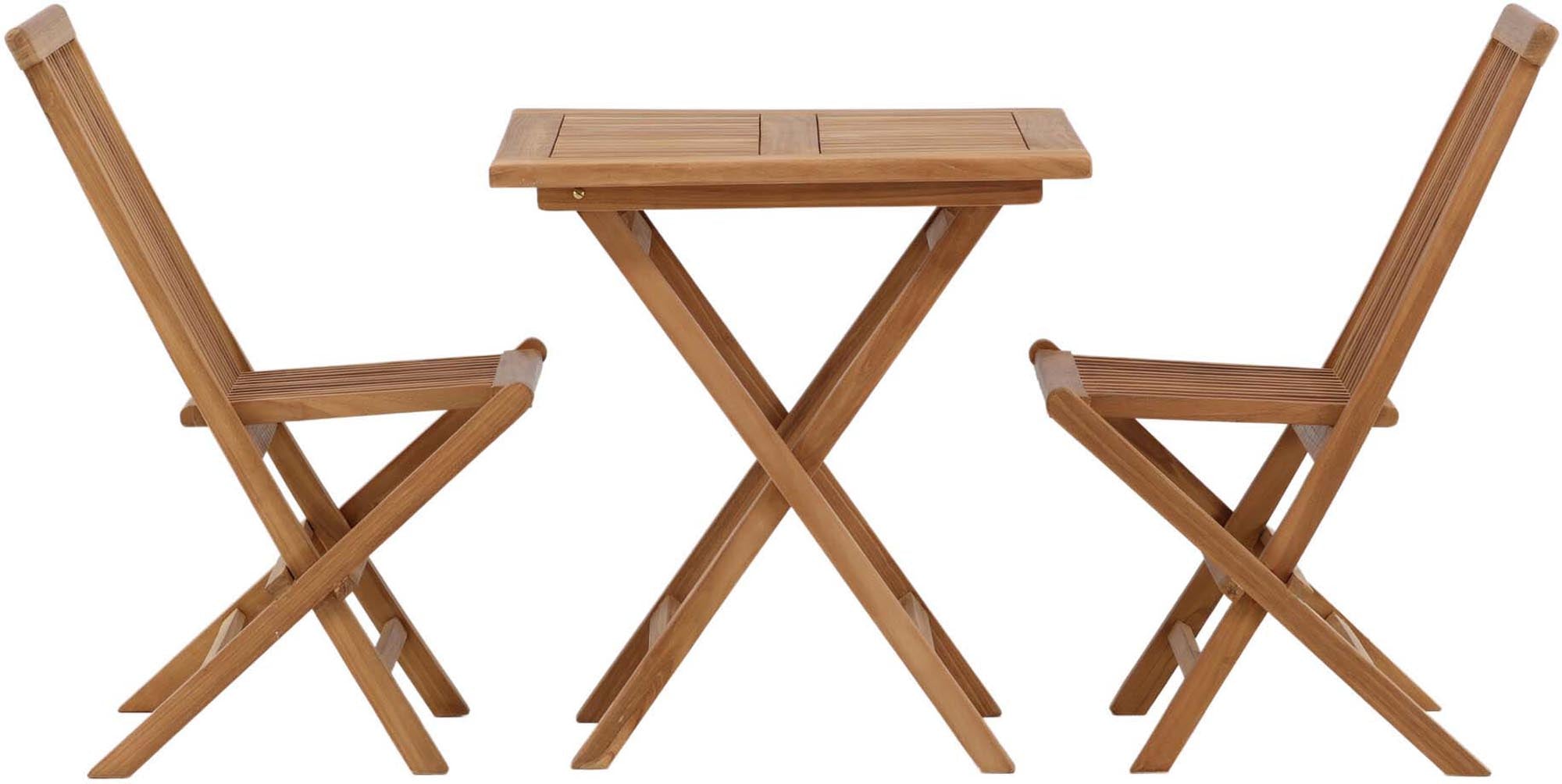 Stilvolles Klapptischset für Balkon, ideal für gemütliche Abende.