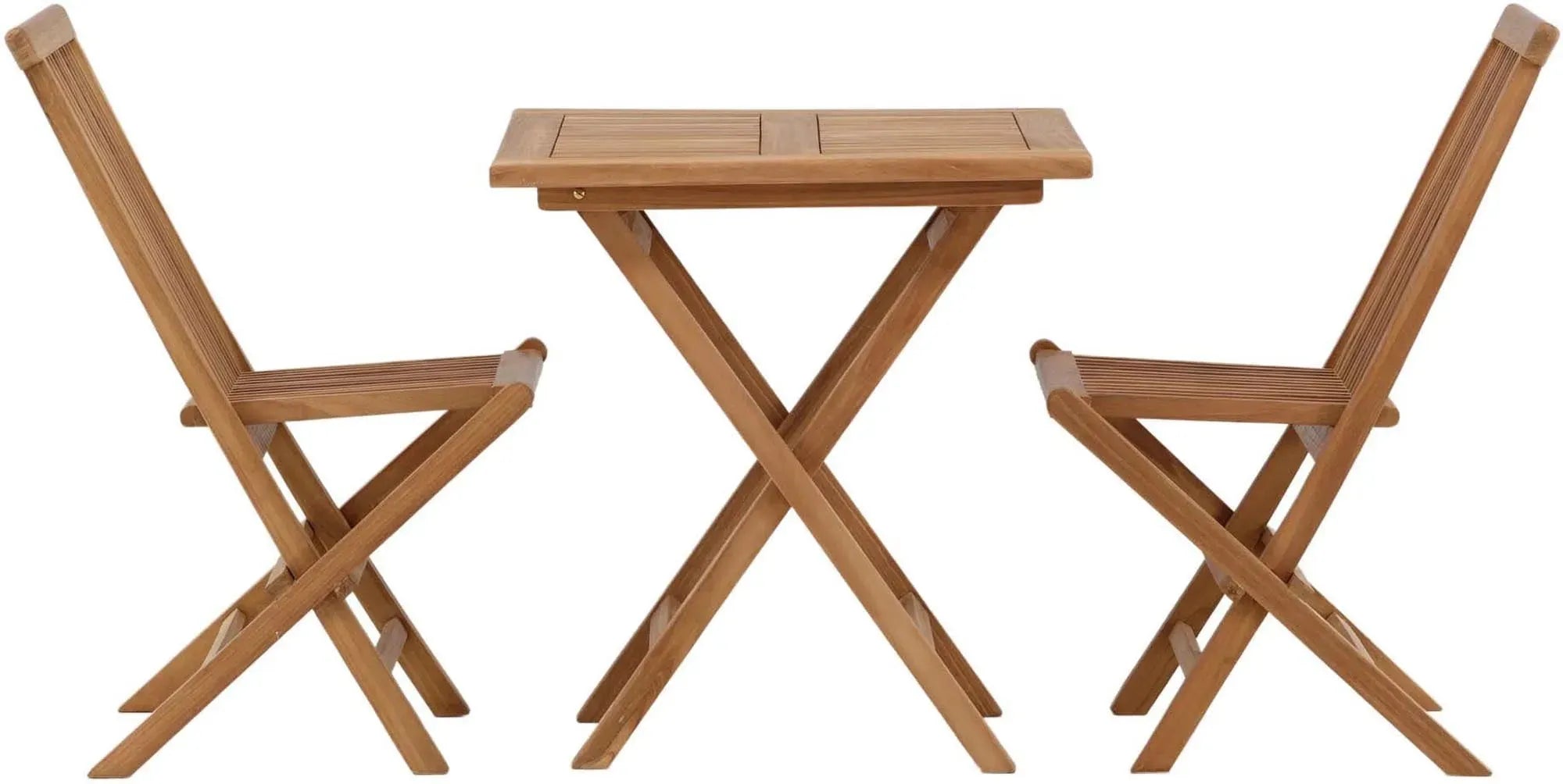 Stilvolles Klapptischset für Balkon, ideal für gemütliche Abende.
