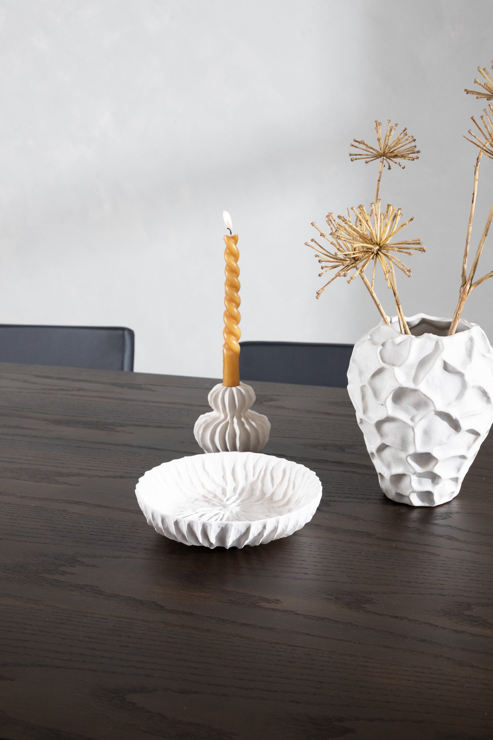 Stone Esszimmerset + Kenth 220cm/6St. in Schwarz präsentiert im Onlineshop von KAQTU Design AG. Esszimmerset ist von Venture Home