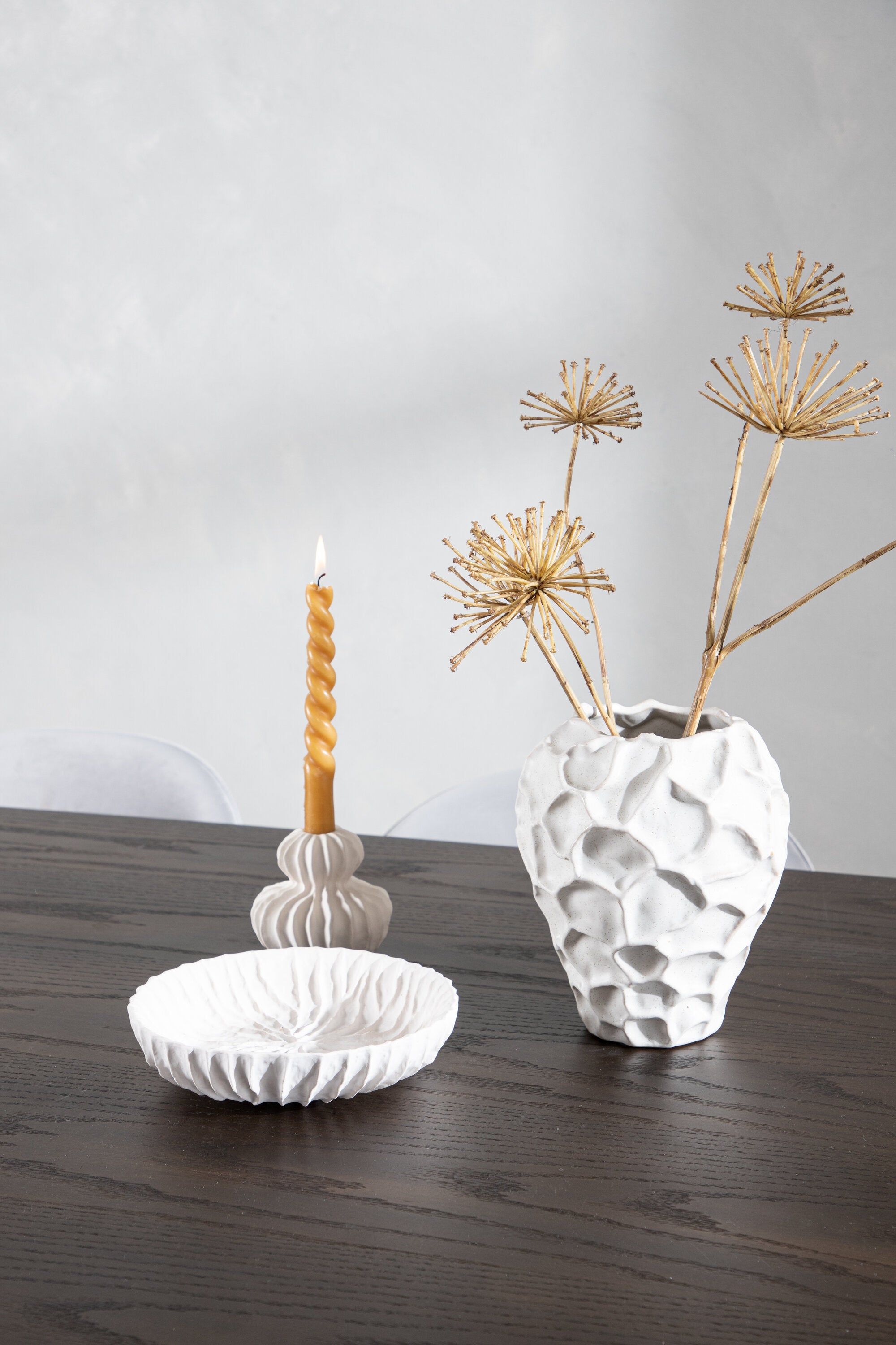 Stone Esszimmerset + Velvet 220cm/6St. in Schwarzgrau präsentiert im Onlineshop von KAQTU Design AG. Esszimmerset ist von Venture Home