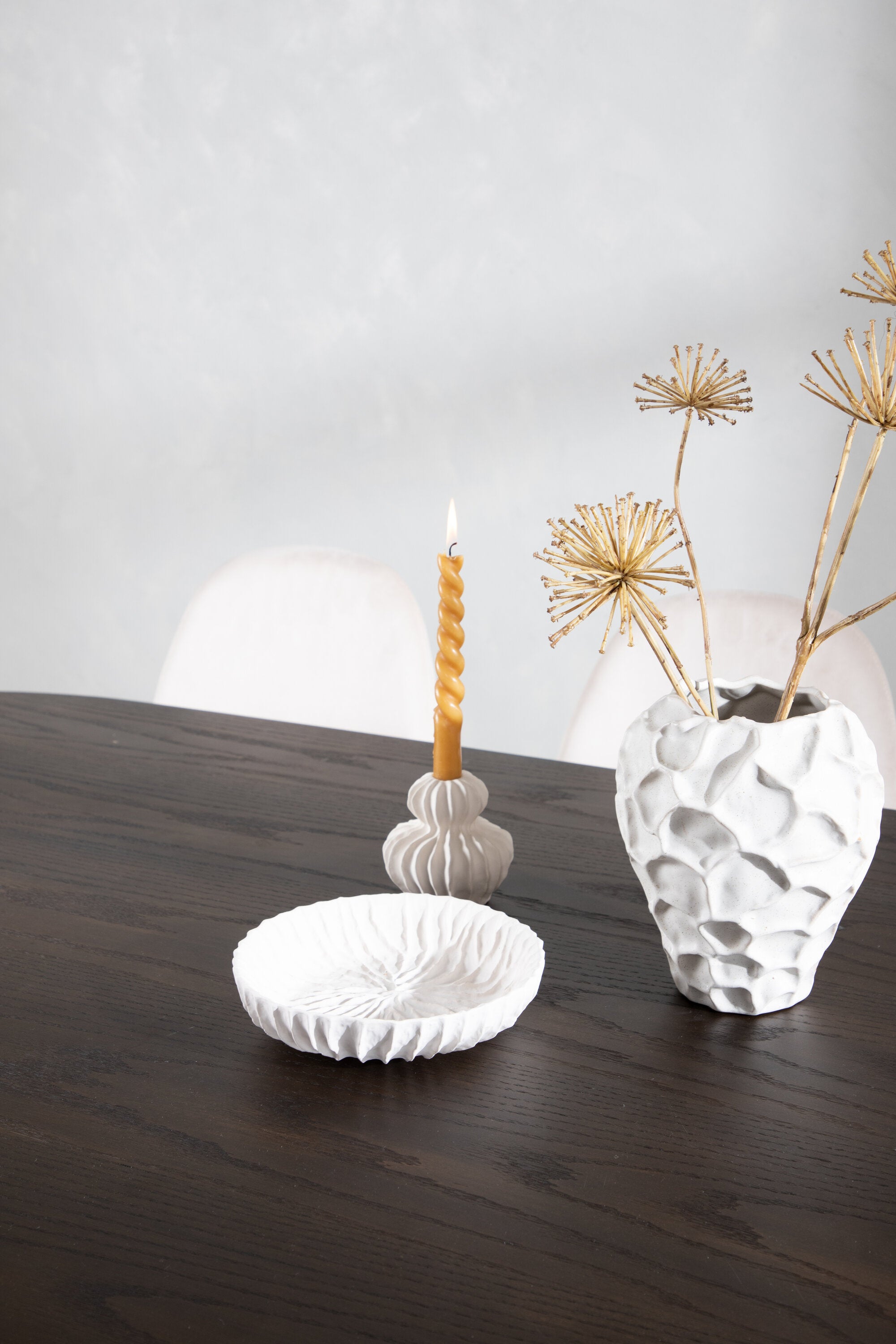 Stone Esszimmerset + Polar 220cm/6St. in Beige, Schwarz präsentiert im Onlineshop von KAQTU Design AG. Esszimmerset ist von Venture Home