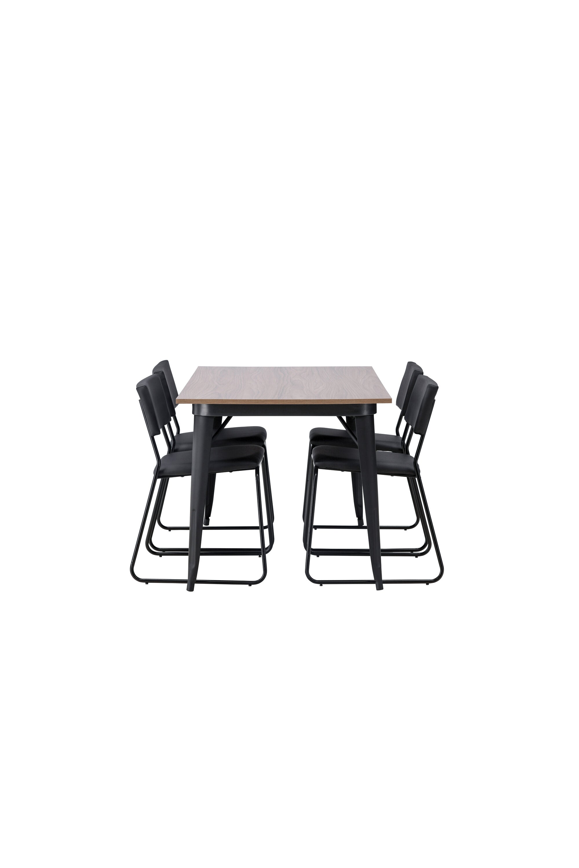 Tempe Esszimmerset + Kenth 140cm/4St. in Schwarz präsentiert im Onlineshop von KAQTU Design AG. Esszimmerset ist von Venture Home