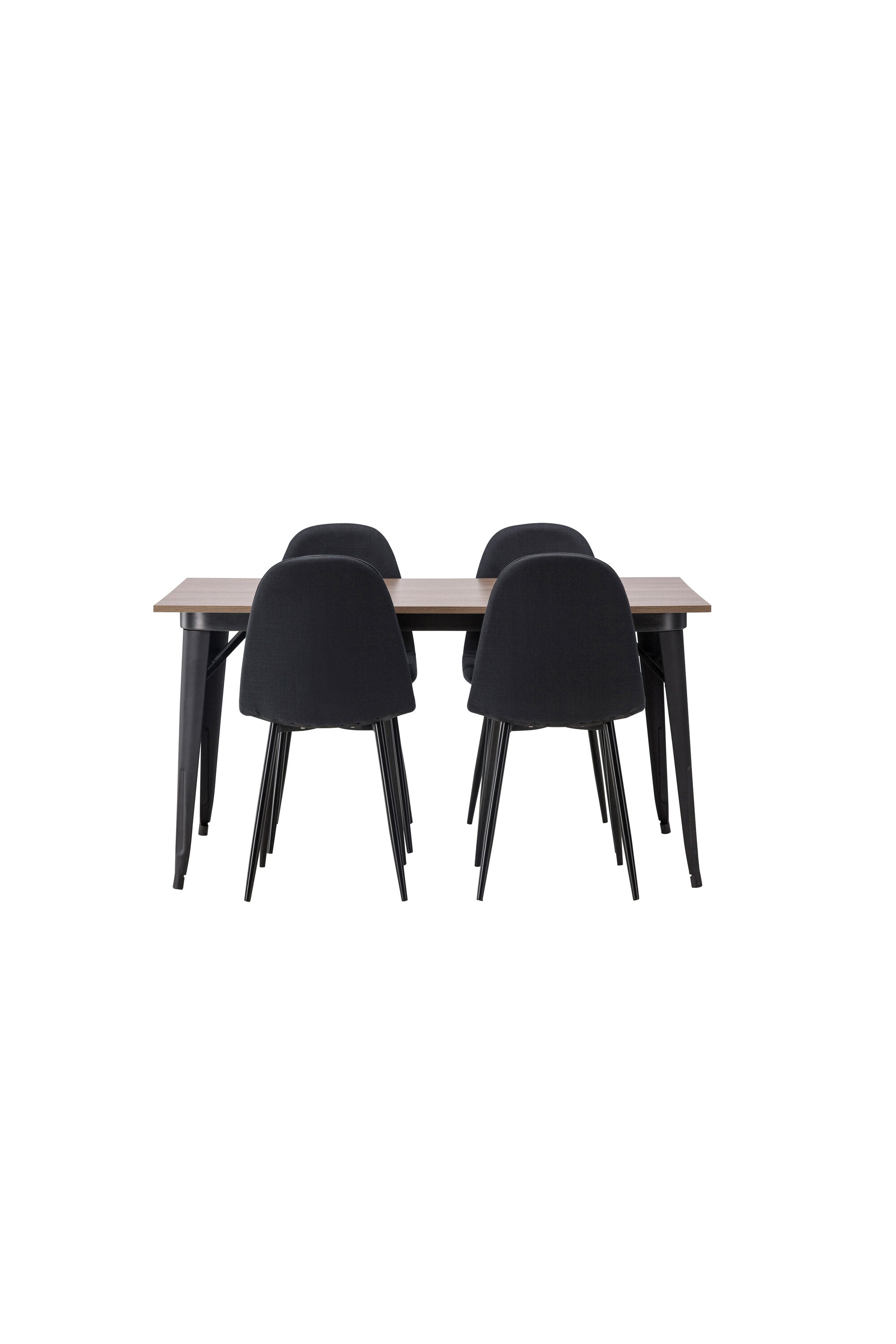 Tempe Esszimmerset + Polar 140cm/4St. in Schwarz präsentiert im Onlineshop von KAQTU Design AG. Esszimmerset ist von Venture Home
