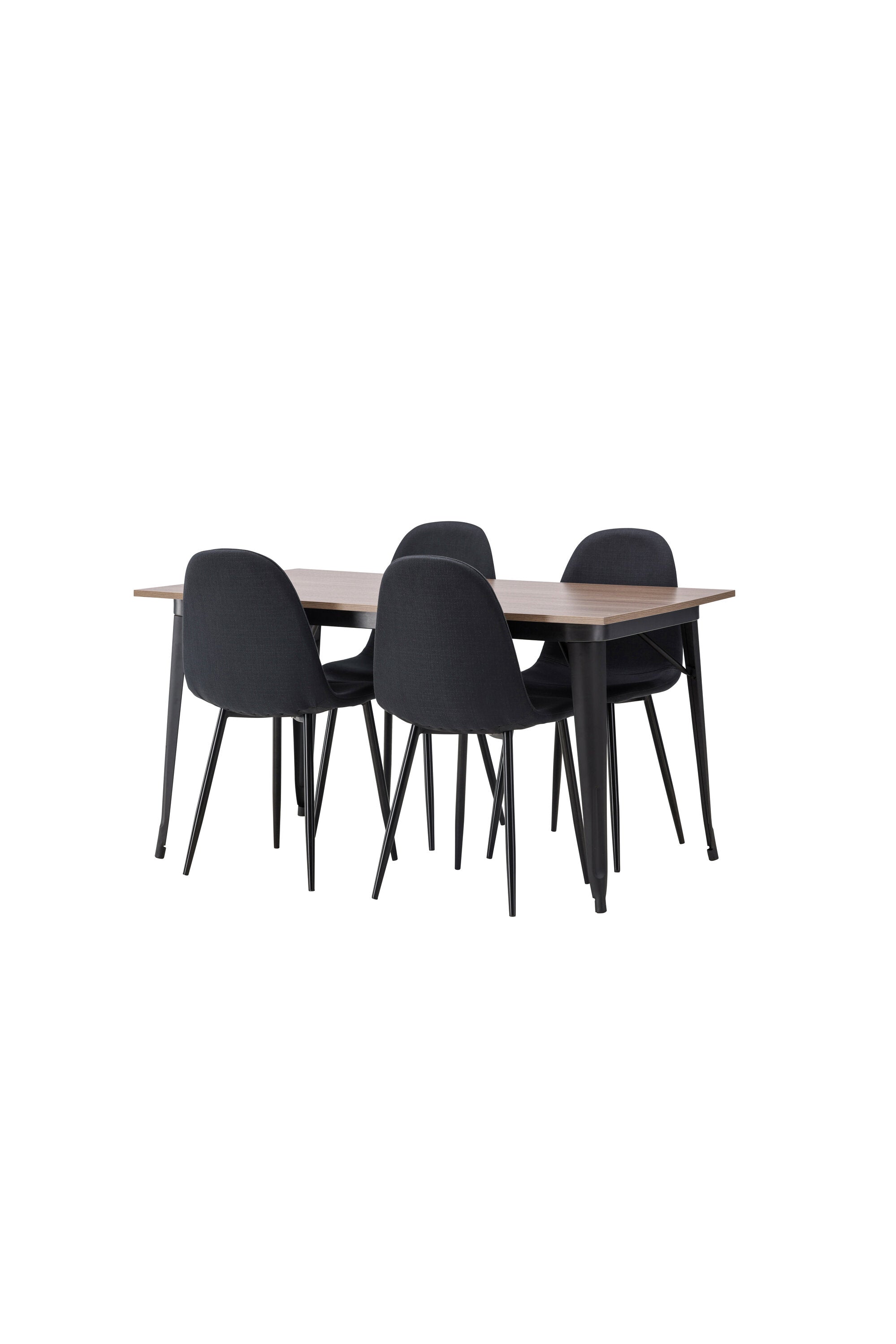 Tempe Esszimmerset + Polar 140cm/4St. in Schwarz präsentiert im Onlineshop von KAQTU Design AG. Esszimmerset ist von Venture Home