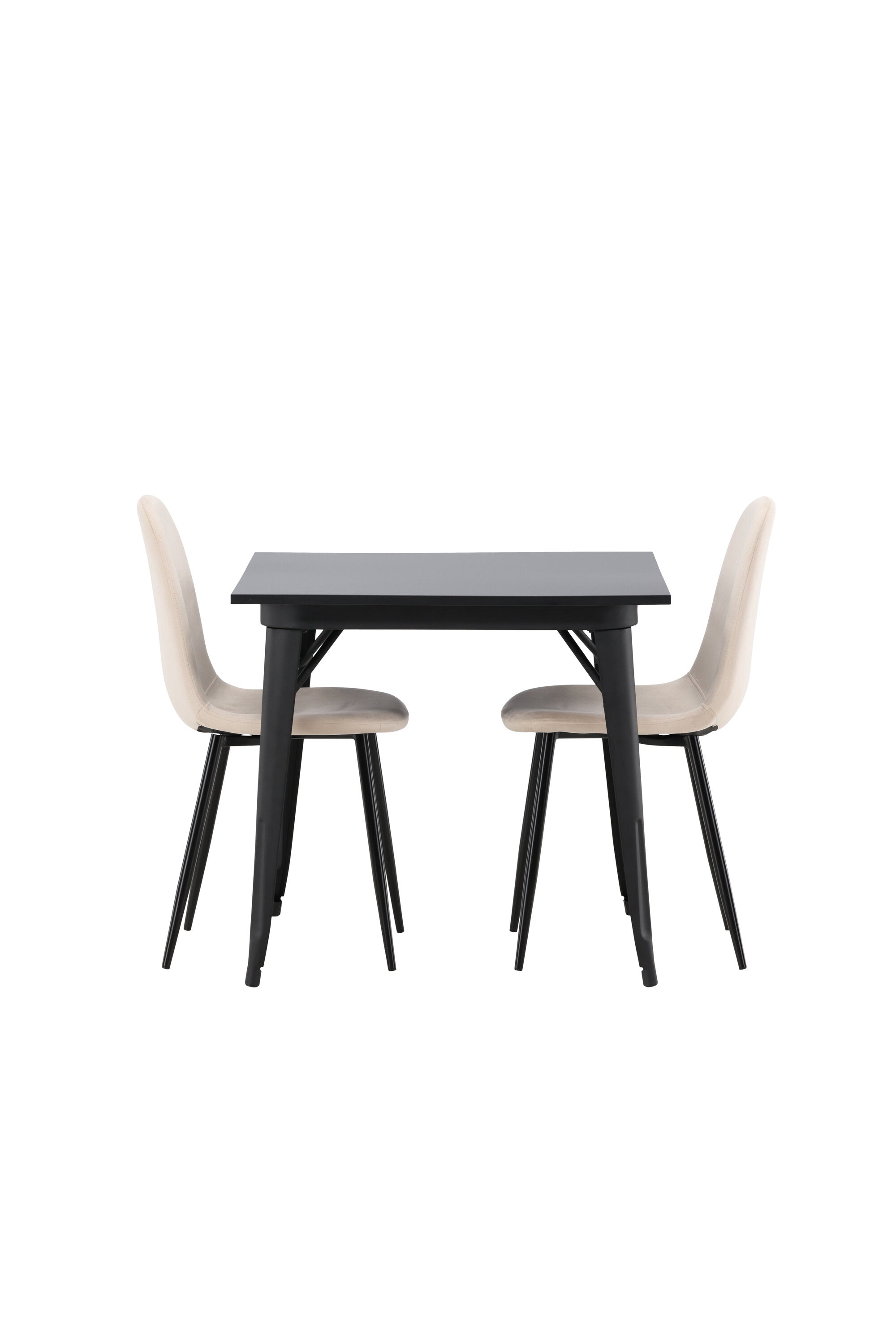 Tempe Esszimmerset + Polar 80cm/2St. in Beige, Schwarz präsentiert im Onlineshop von KAQTU Design AG. Esszimmerset ist von Venture Home