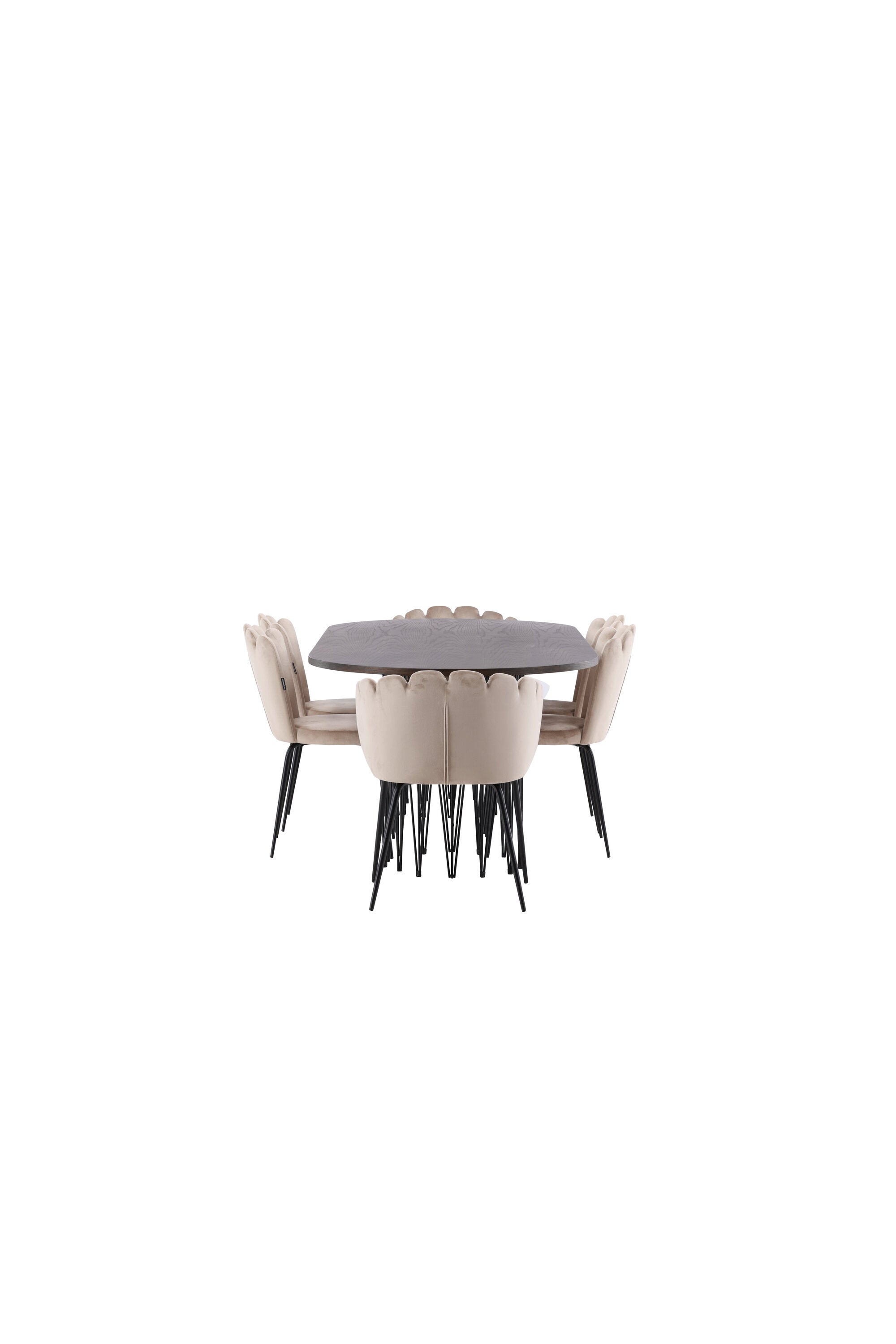 Stone Esszimmerset + Limhamn 220cm/2St. in Beige präsentiert im Onlineshop von KAQTU Design AG. Esszimmerset ist von Venture Home