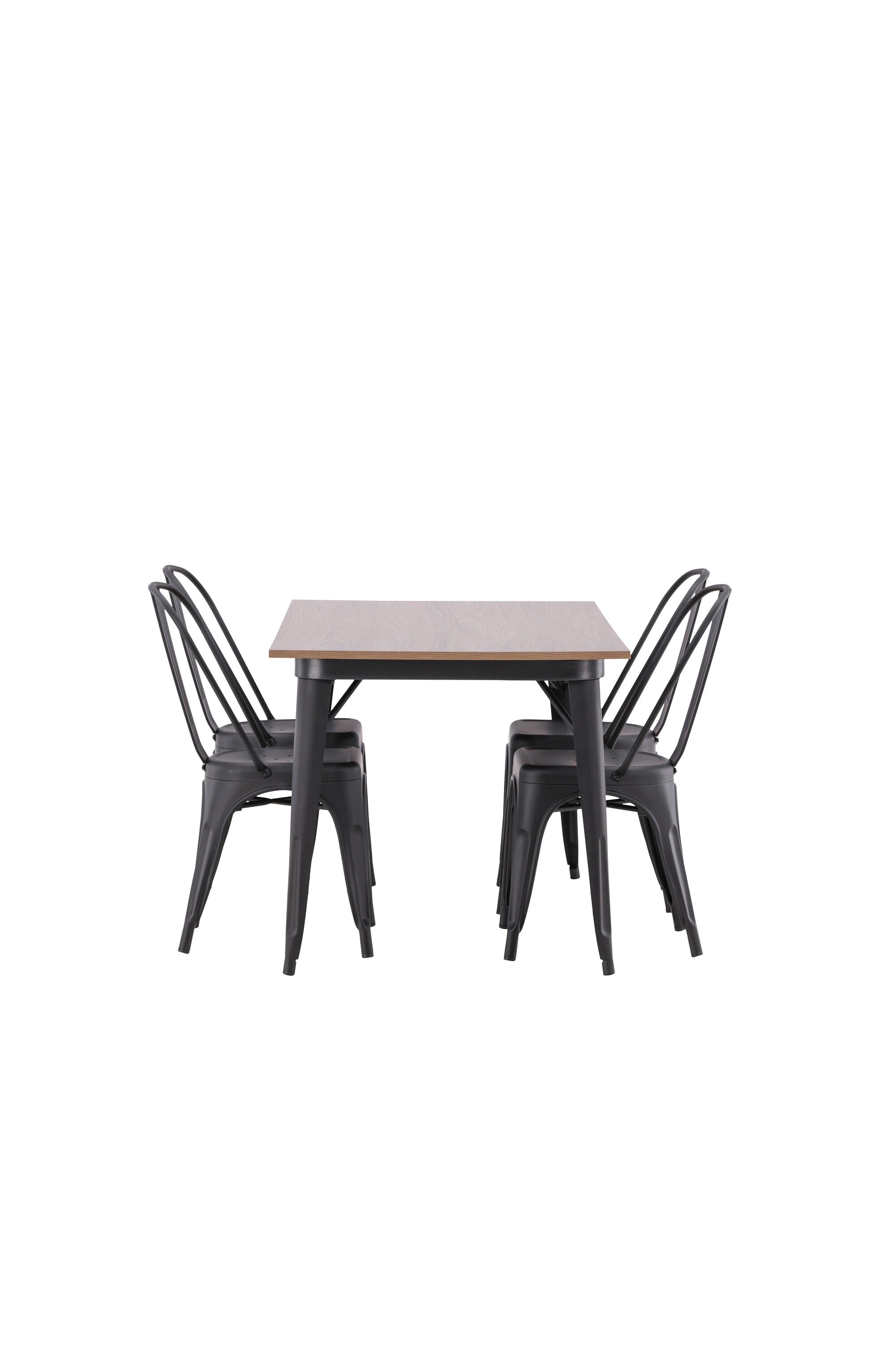 Tempe Esszimmerset + Tempe 140cm/4St. in Schwarz präsentiert im Onlineshop von KAQTU Design AG. Esszimmerset ist von Venture Home