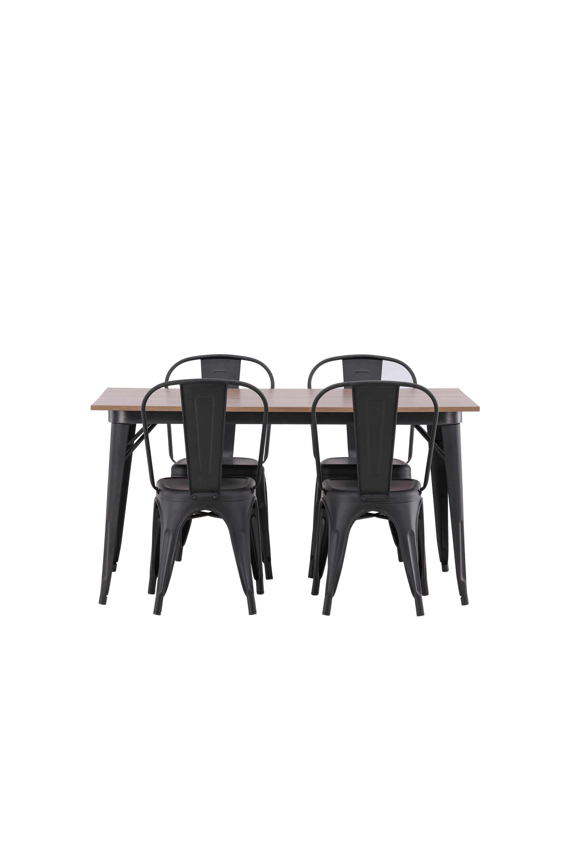 Tempe Esszimmerset + Tempe 140cm/4St. in Schwarz präsentiert im Onlineshop von KAQTU Design AG. Esszimmerset ist von Venture Home