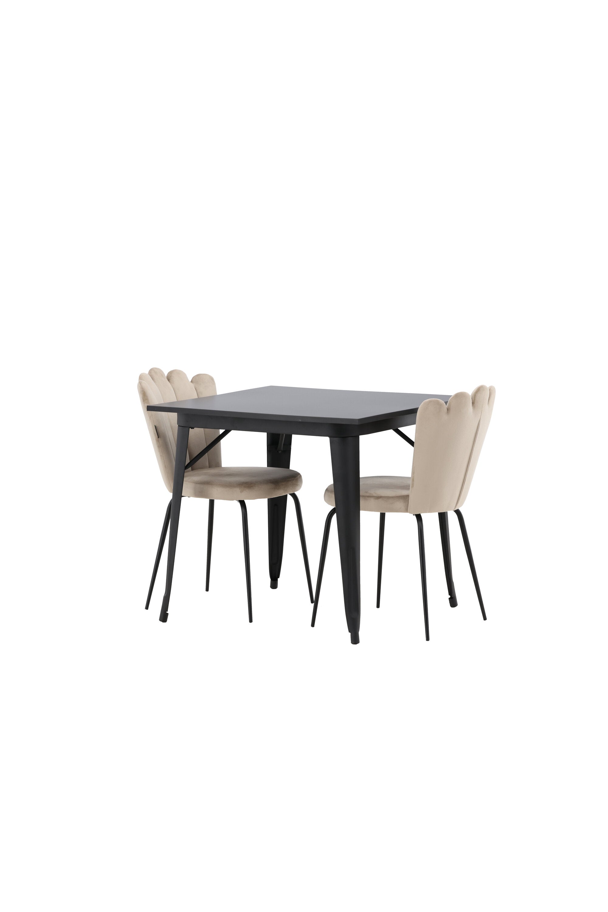 Tempe Esszimmerset + Limhamn 80cm/2St. in Beige präsentiert im Onlineshop von KAQTU Design AG. Esszimmerset ist von Venture Home
