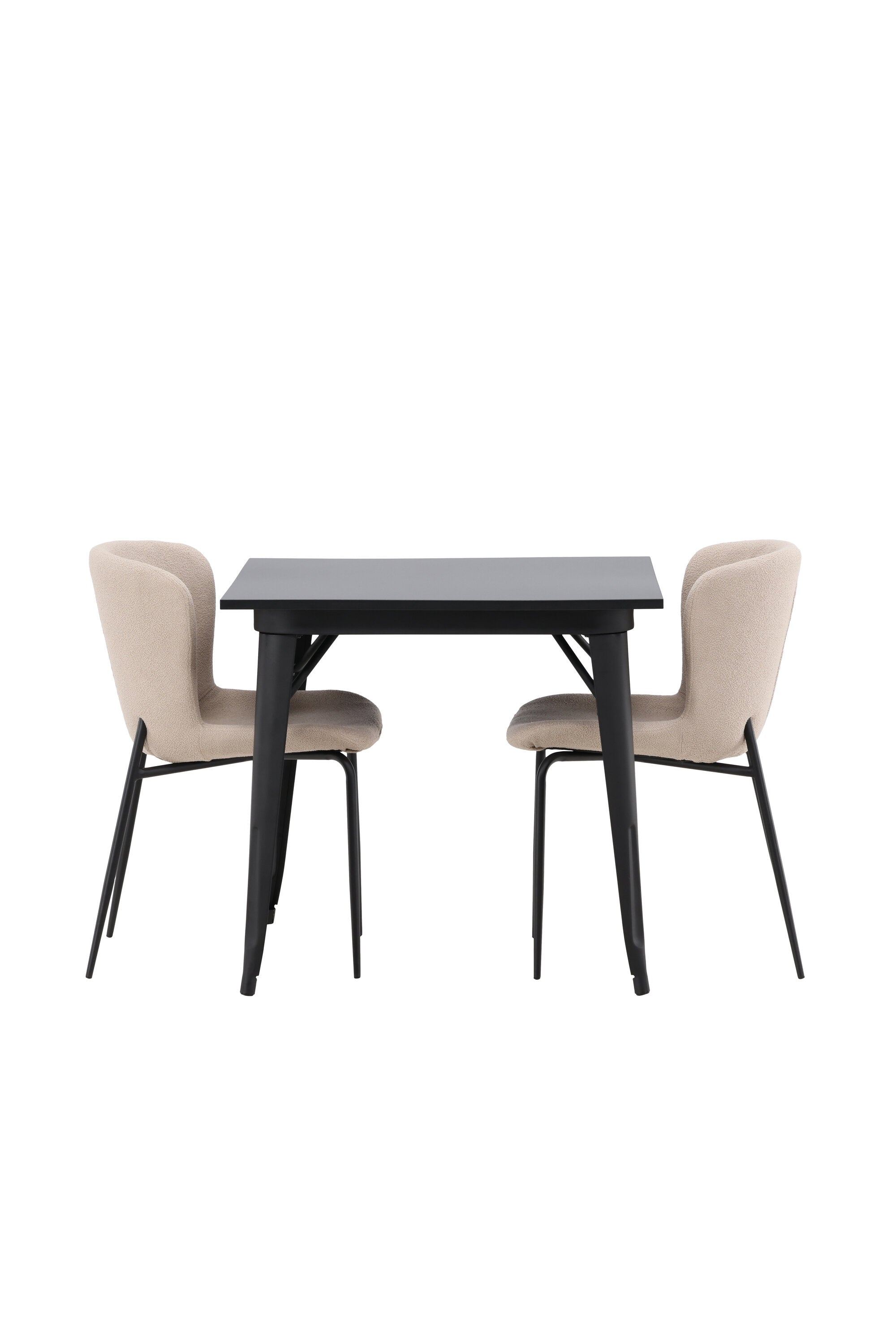 Tempe Esszimmerset + Modesto 80cm/2St. in Beige, Schwarz präsentiert im Onlineshop von KAQTU Design AG. Esszimmerset ist von Venture Home