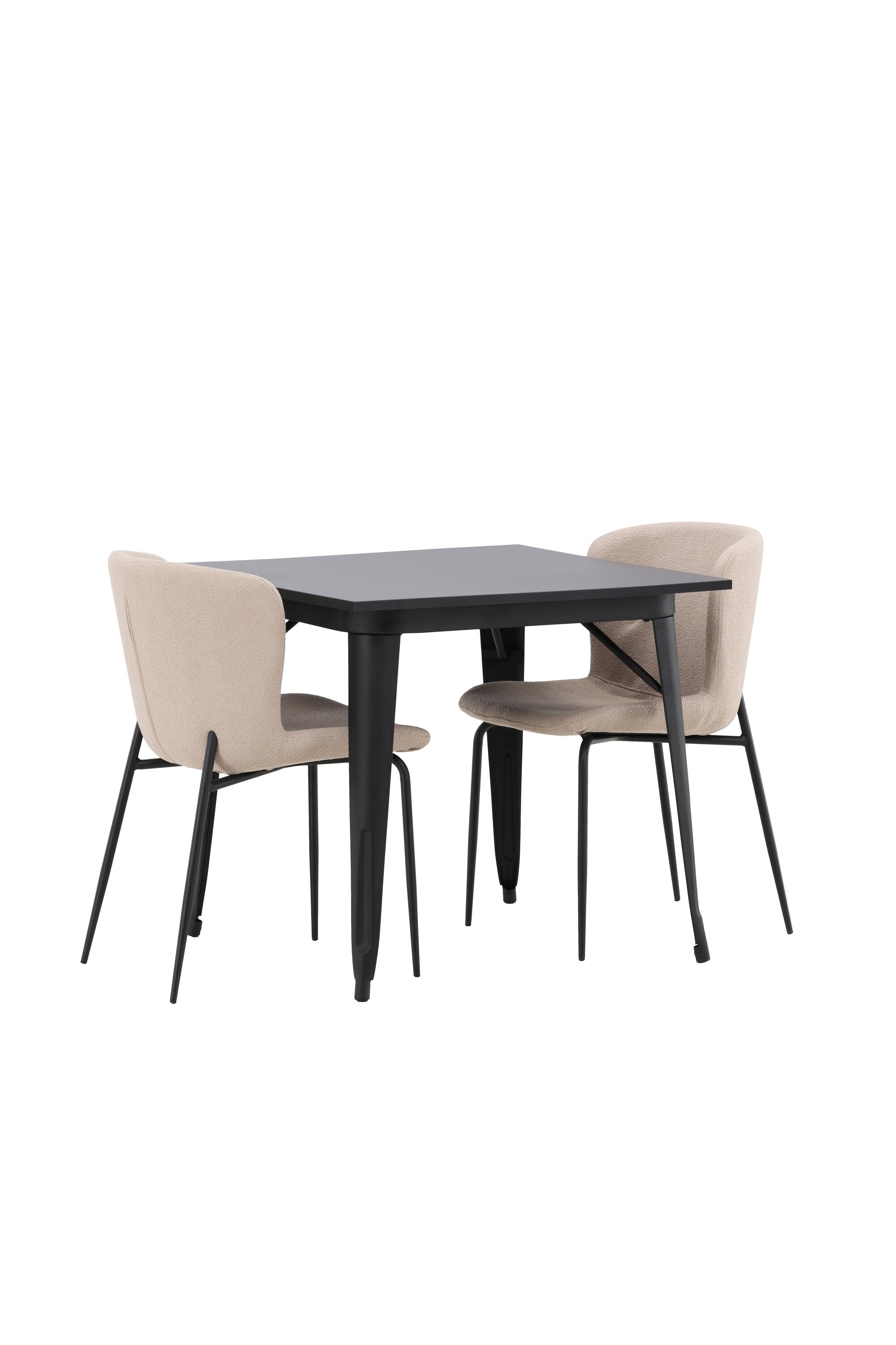 Tempe Esszimmerset + Modesto 80cm/2St. in Beige, Schwarz präsentiert im Onlineshop von KAQTU Design AG. Esszimmerset ist von Venture Home
