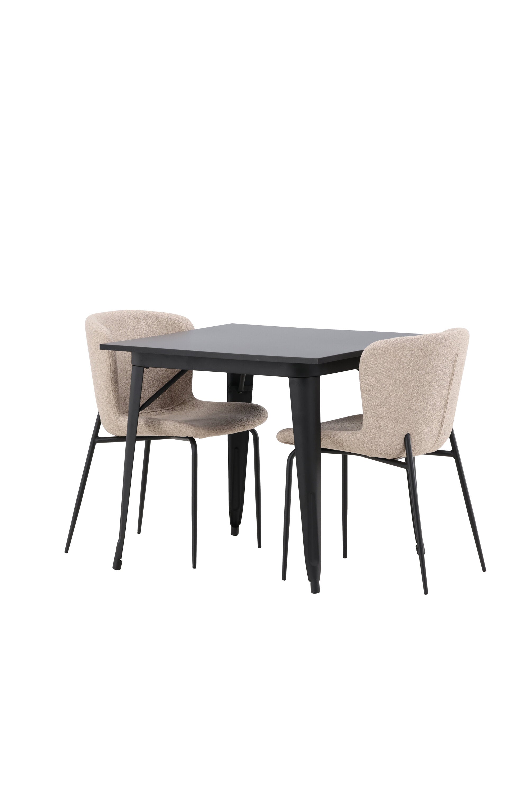 Tempe Esszimmerset + Modesto 80cm/2St. in Beige, Schwarz präsentiert im Onlineshop von KAQTU Design AG. Esszimmerset ist von Venture Home